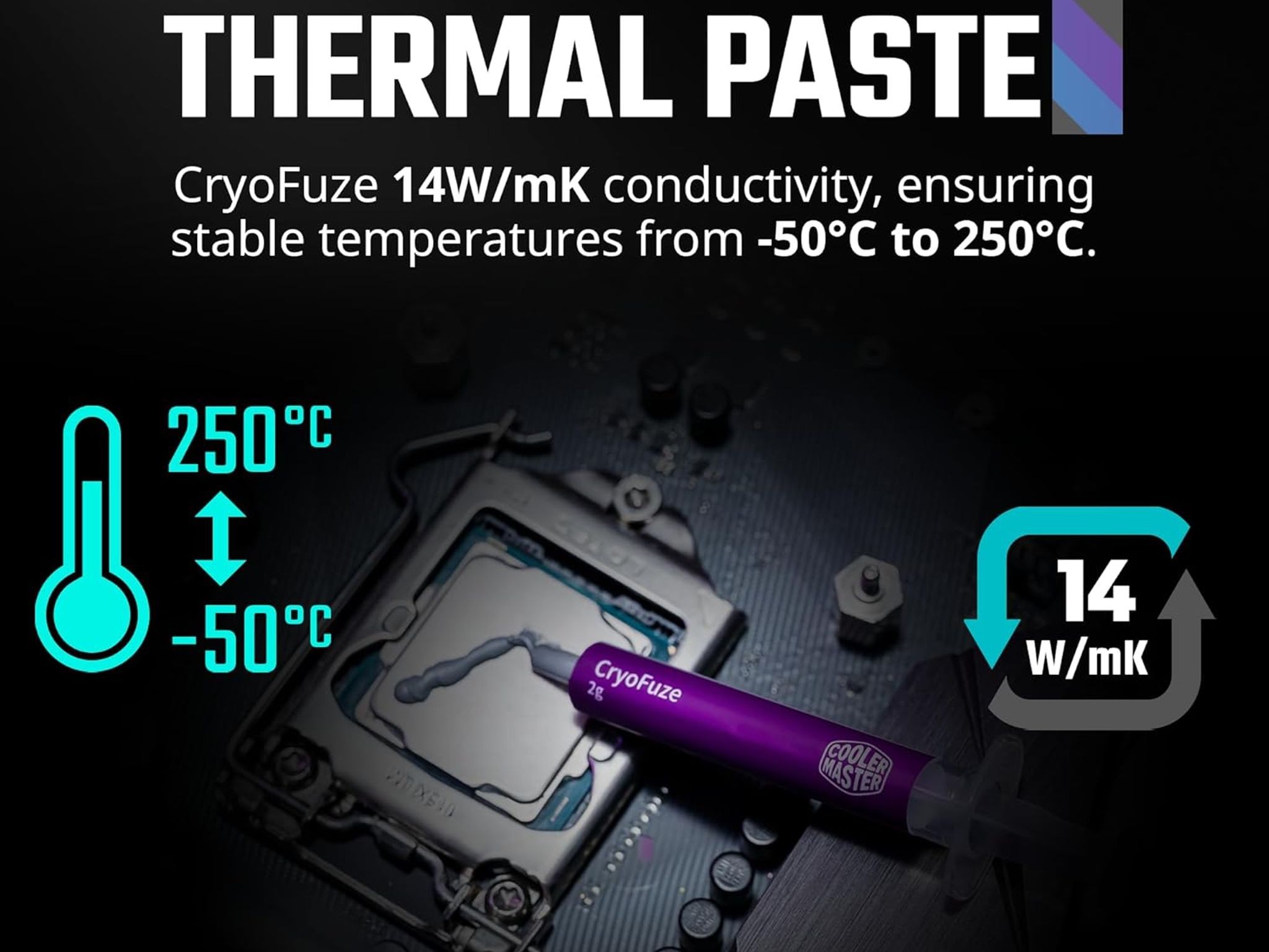 Cooler Master Hyper 212 Black CPU Cooler SickleFlow 120mm Fan AMD AM5/AM4 Intel LGA 1851/1700/1200