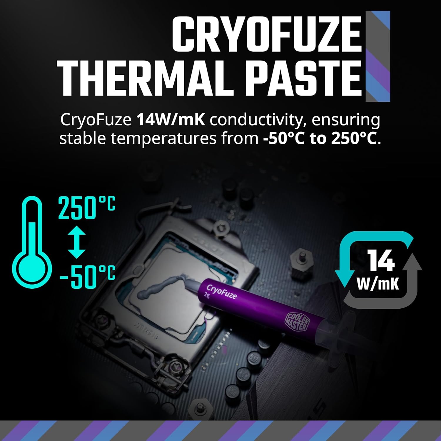 Cooler Master Hyper 212 Black CPU Cooler SickleFlow 120mm Fan AMD AM5/AM4 Intel LGA 1851/1700/1200