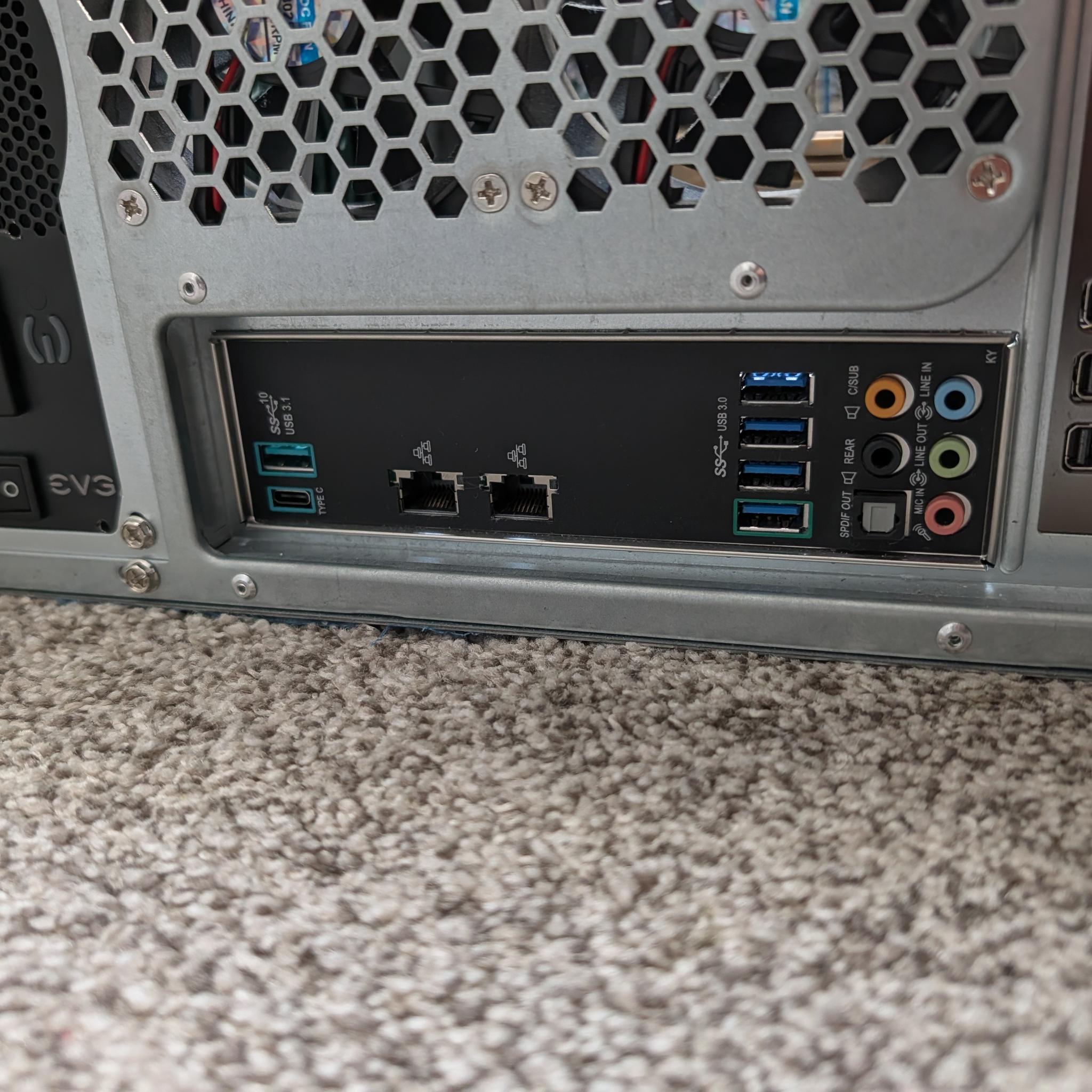 Custom Homelab Server Rosewill Xeon W-2135 128GB DDR4 Dual 10GbE 5TB 1000W