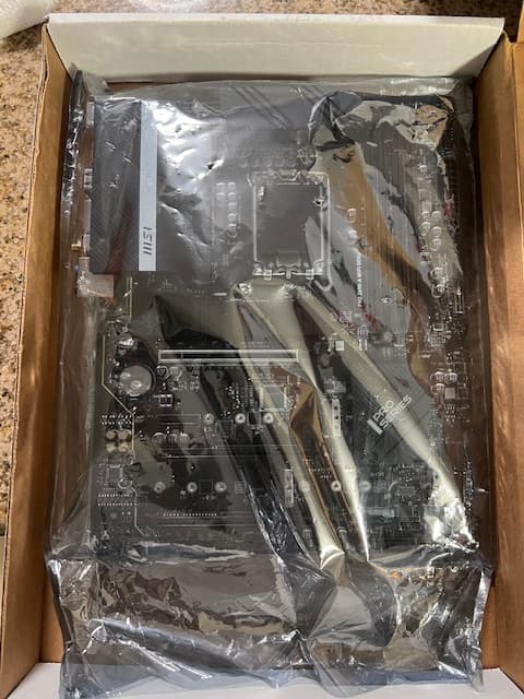 MSI Z690-A Pro WiFi DDR4 Intel LGA 1700 ATX Motherboard