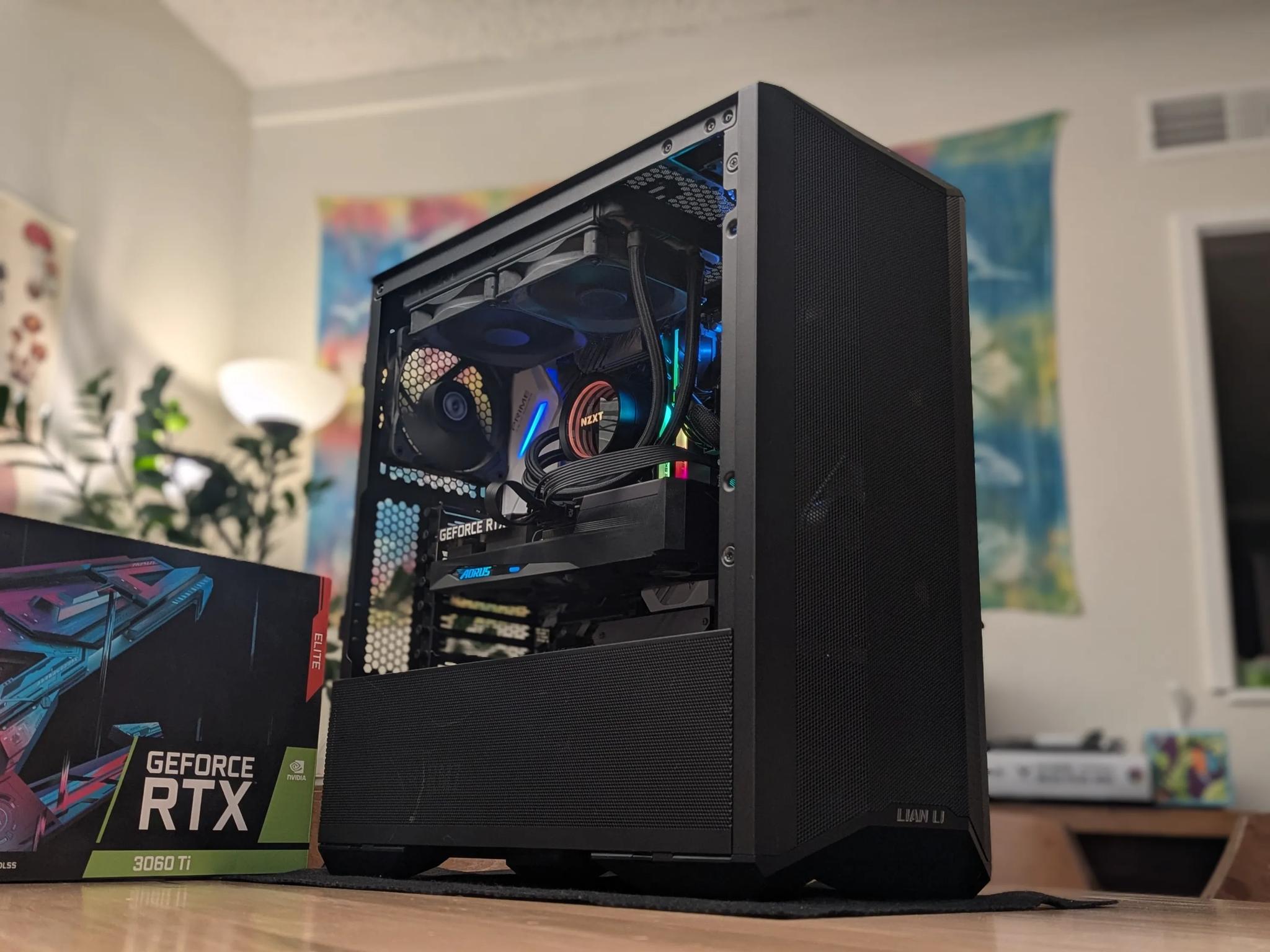 ⚡ Aether – Ryzen 9 3950X | AORUS 3060 Ti | 32GB 3600MHz RGB | 1TB NVMe | Liquid Cooled