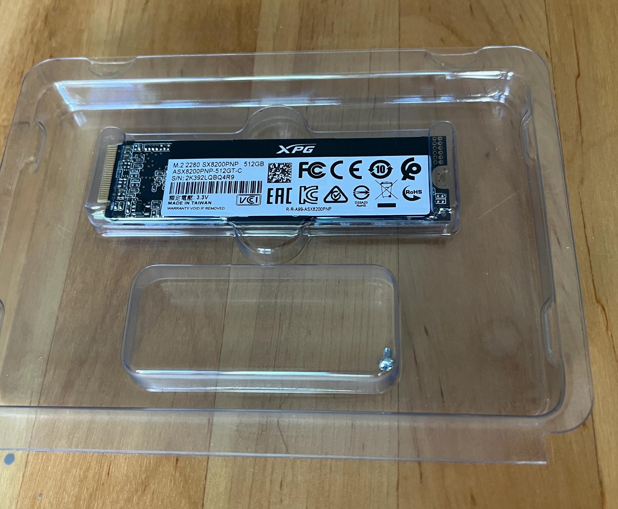 ADATA XPG SX8200 Pro 512GB