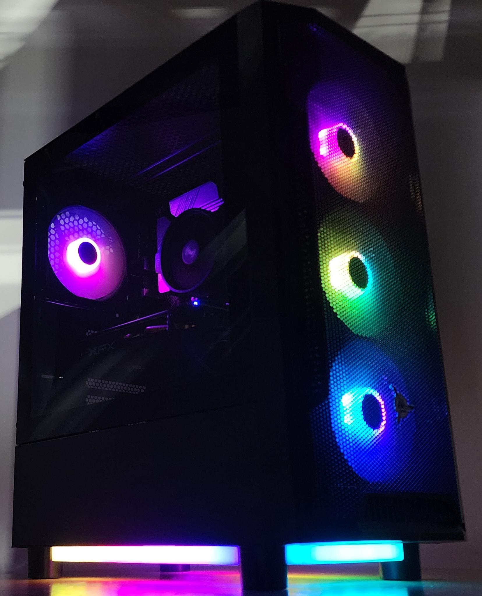 Gaming PC Ryzen 5 3600 16GB RAM 512GB SSD RX 580 8GB Windows 11 PC