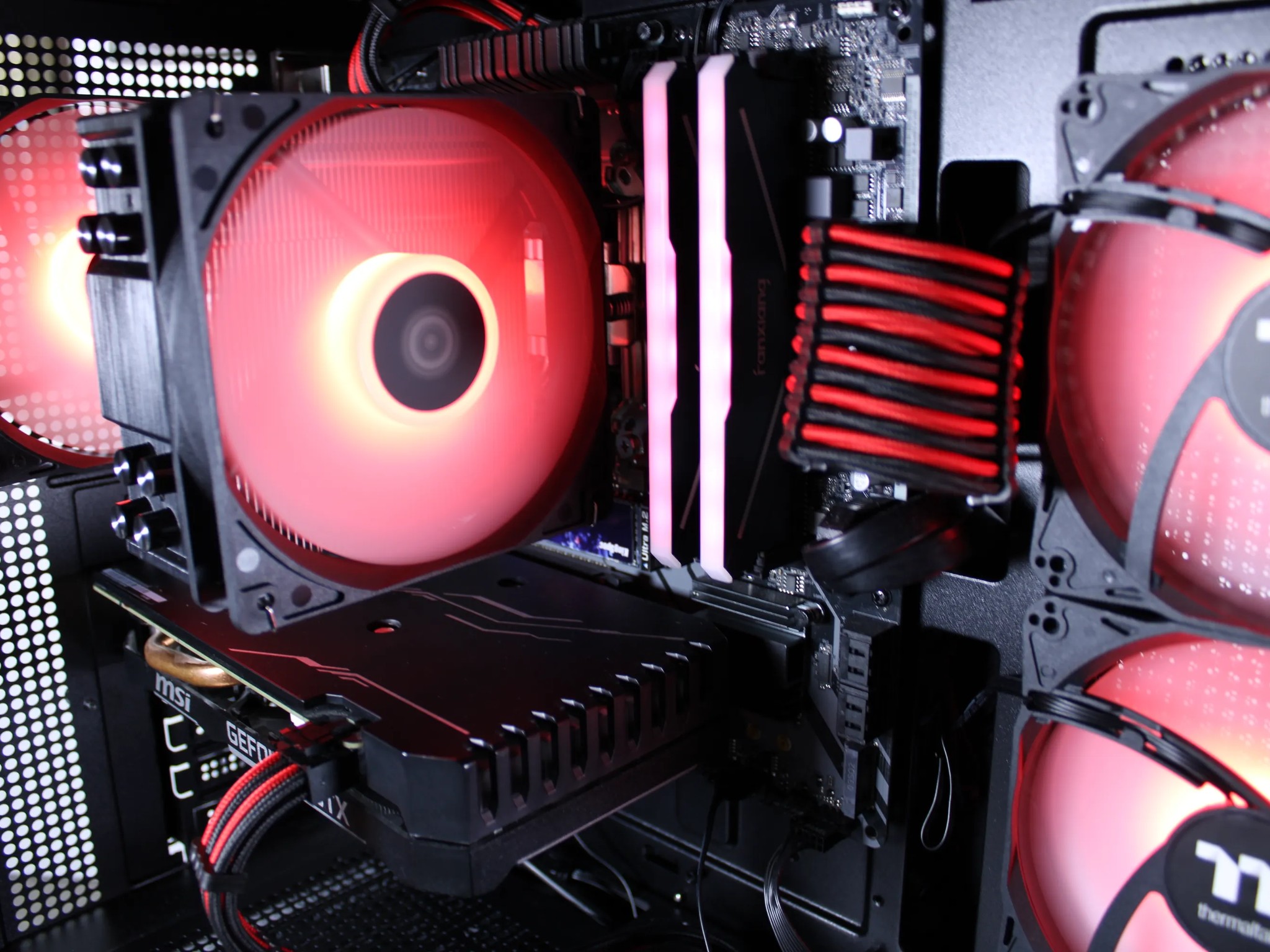 ⚫️🔴 GAMING PC!! | GTX 1660 Super | Ryzen 5 2600 | RGB 16GB Ram | 1TB NVME | Win 11 Activated | WIFI