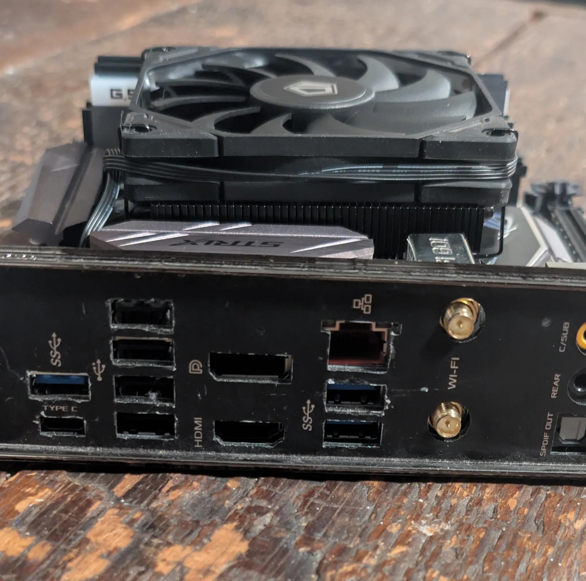 ⭐Mini-ITX Motherboard Combo⭐ Core i7-7700k 32gb RAM 500gb M.2 SSD