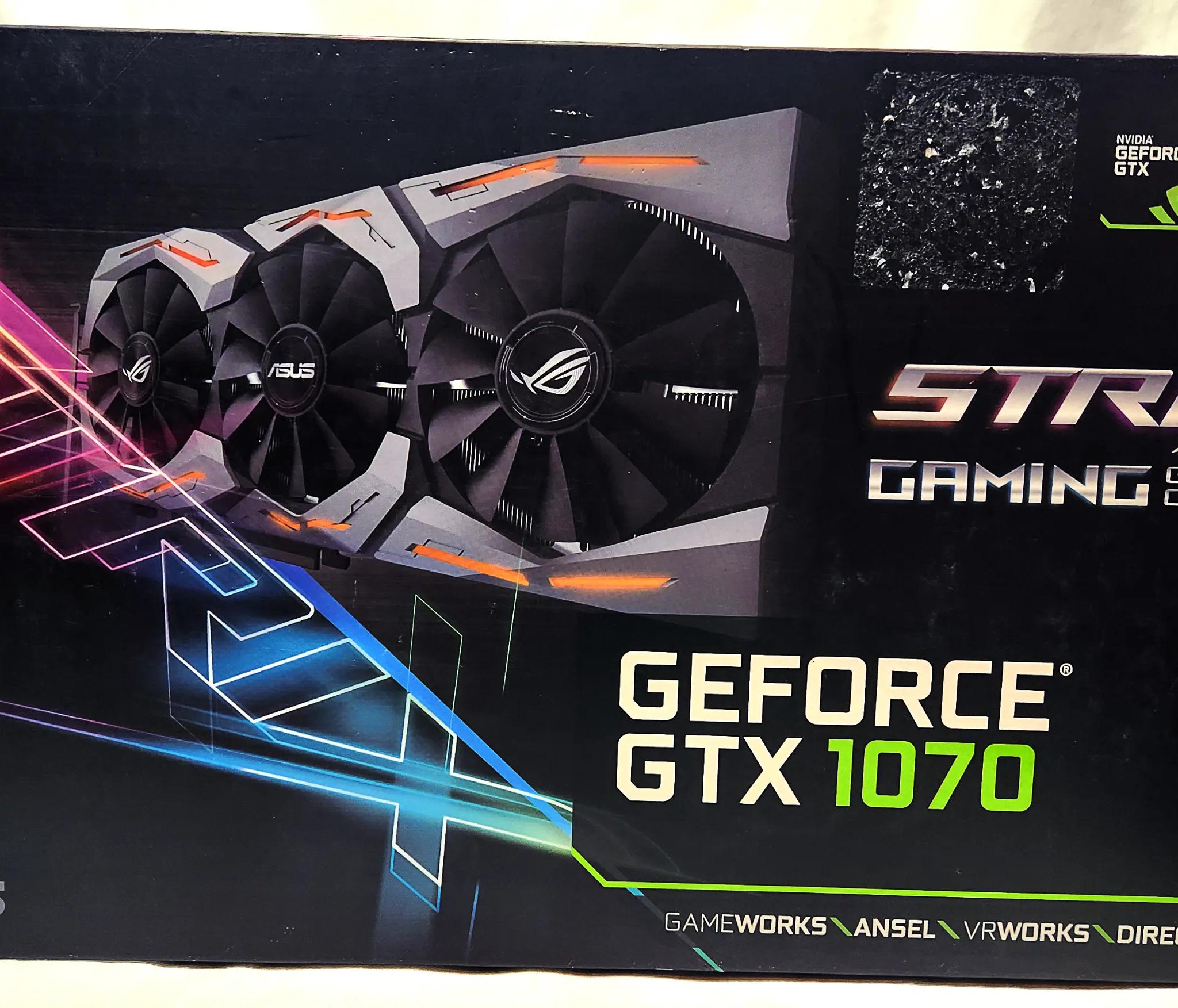 Asus Strix GTX 1070 8GB OC Edition