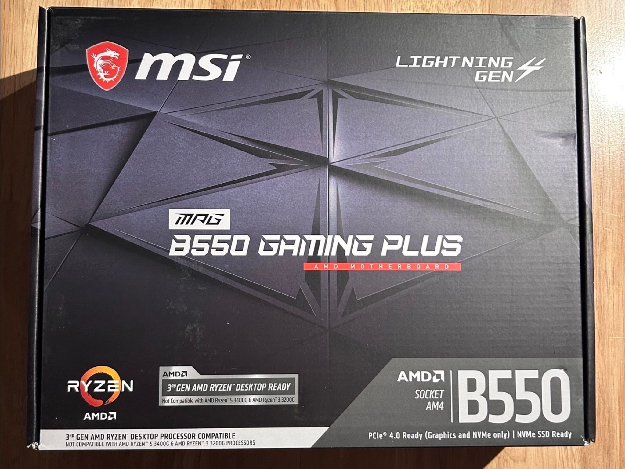 MSI - B550 GAMING PLUS (Socket AM4) AMD