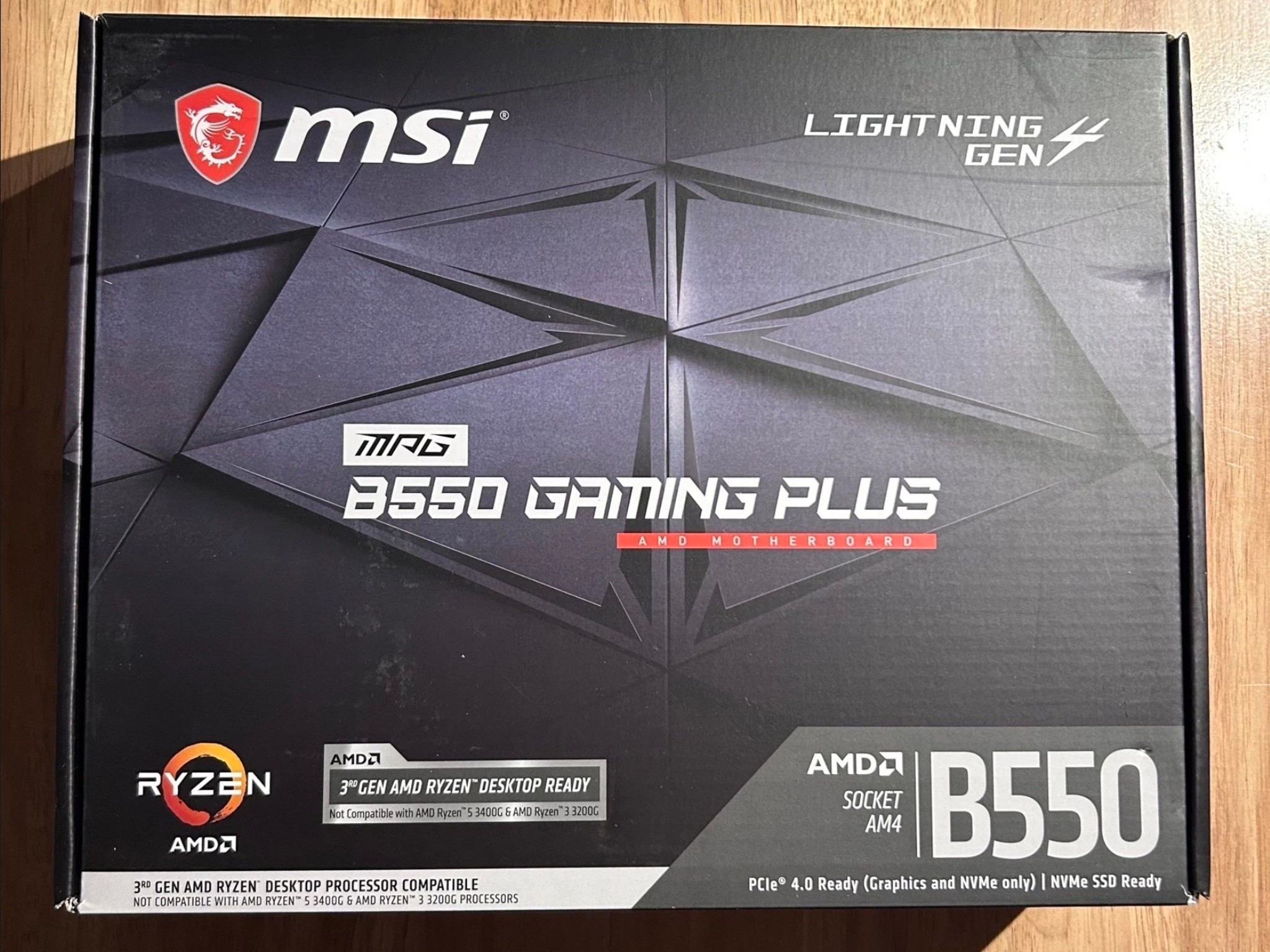 MSI - B550 GAMING PLUS (Socket AM4) AMD