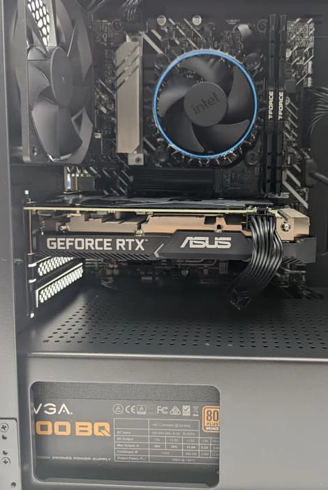 UCW Ready To Play Gaming PC: H610 Build (i5-12400 + RTX 3050 8gb)