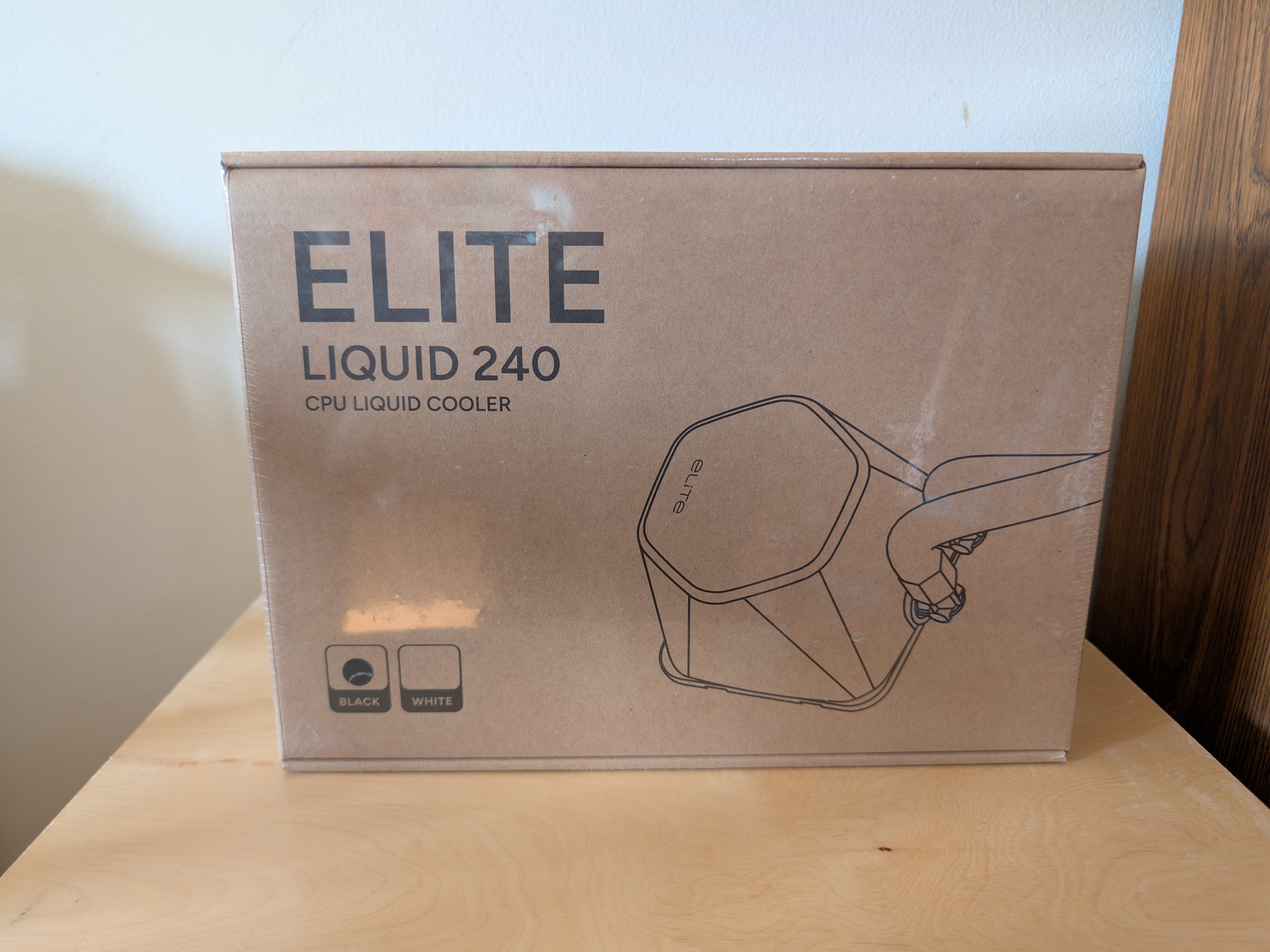 Cooler Master Elite Liquid 240 Black 240mm AIO CPU Cooler (Brand New / Factory Sealed)