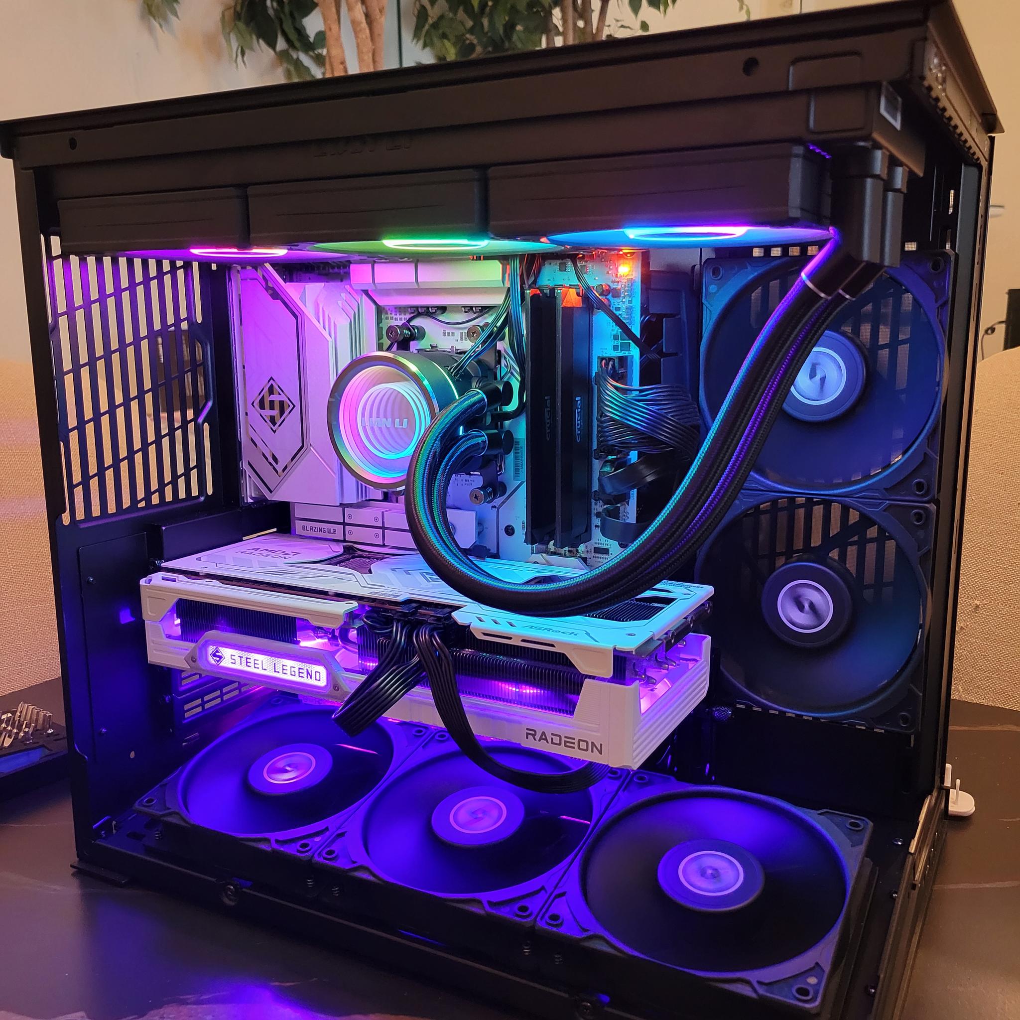 Gaming PC 9700x - 9070 XT - B850 Steel Legend Wifi - 32GB 6400MHz - 1TB SSD NVME - Lian Li