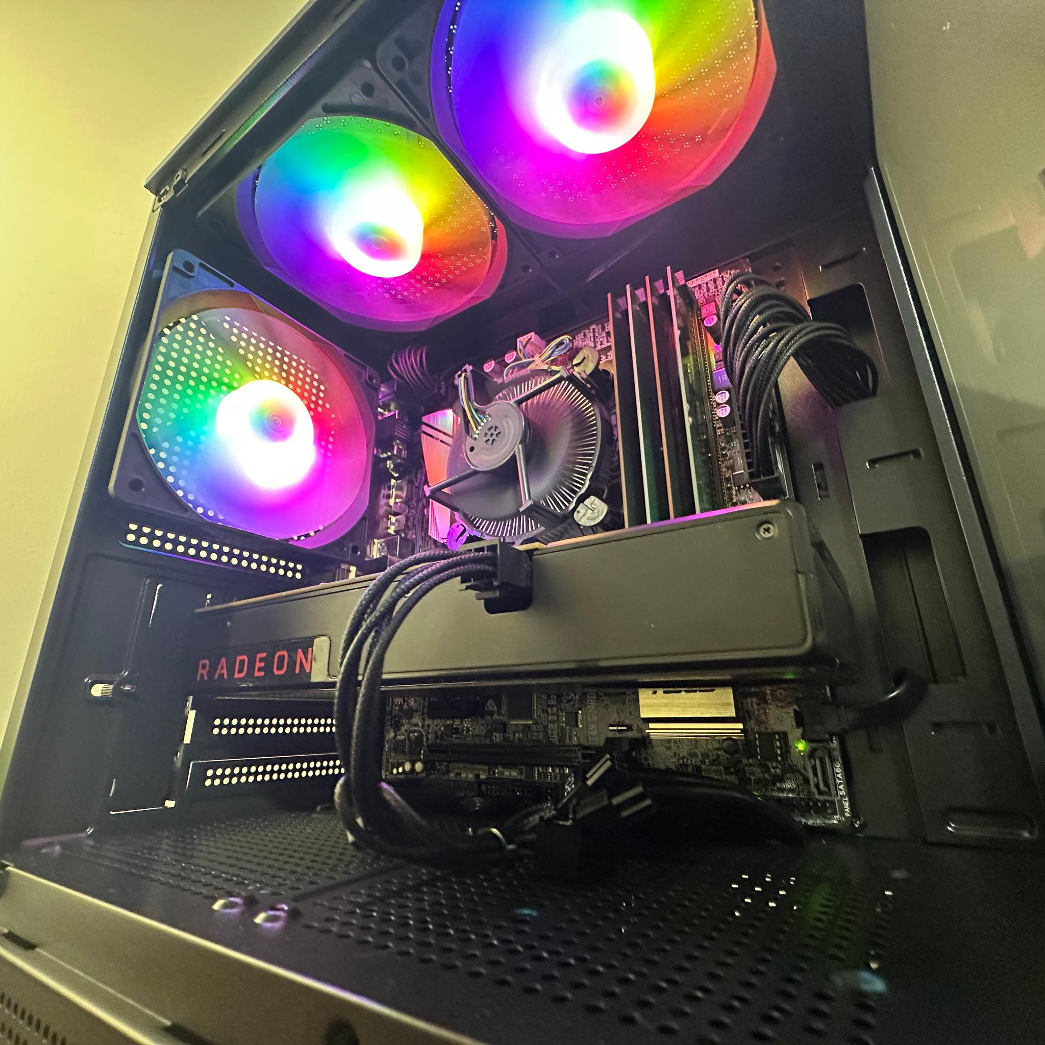 GAMING PC | RX 480 | INTEL i5 | 16GB DDR4 RAM | SSD + HDD | WIN 10