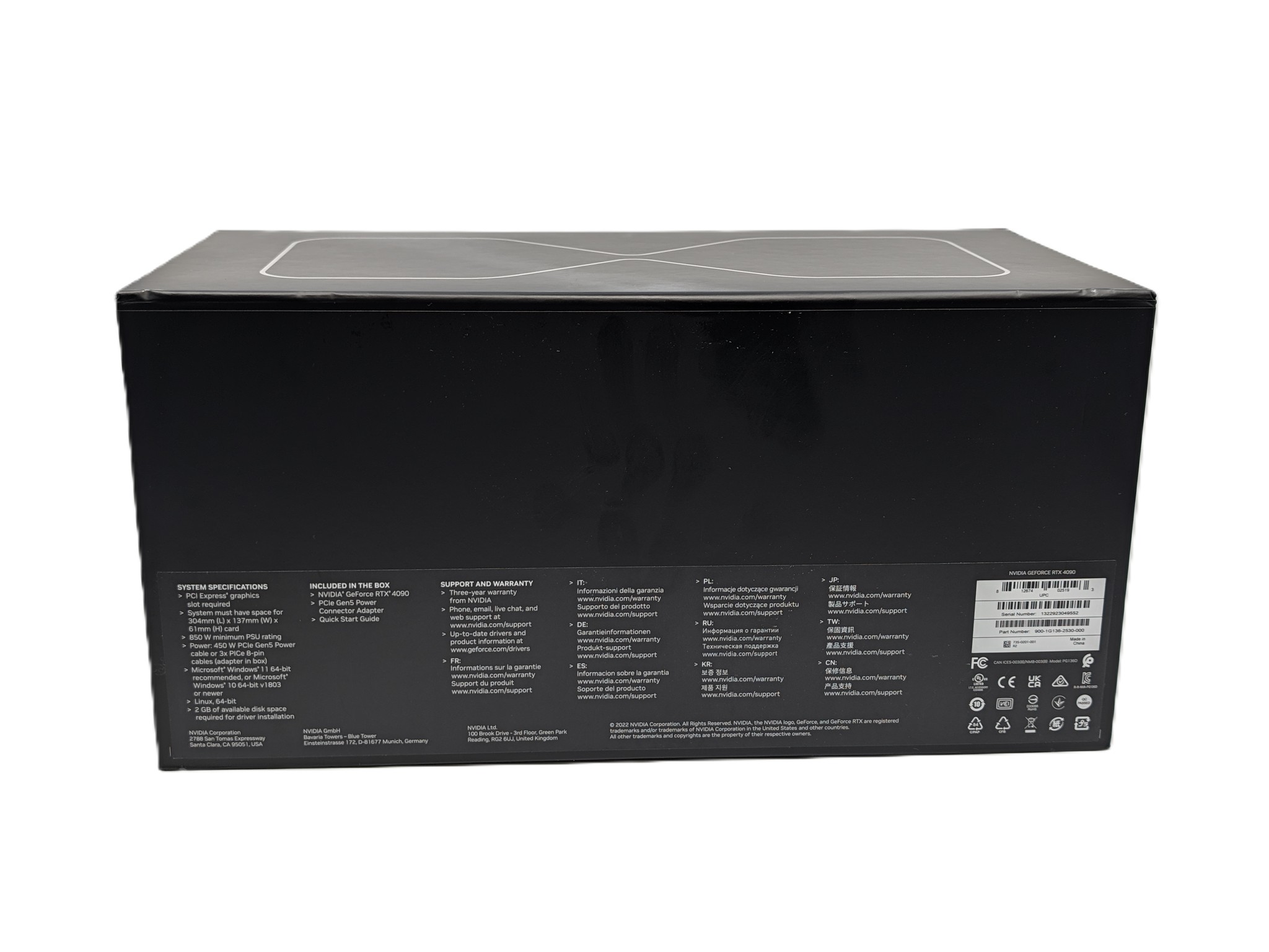 NVIDIA Founders Edition GeForce RTX 4090 Open Box