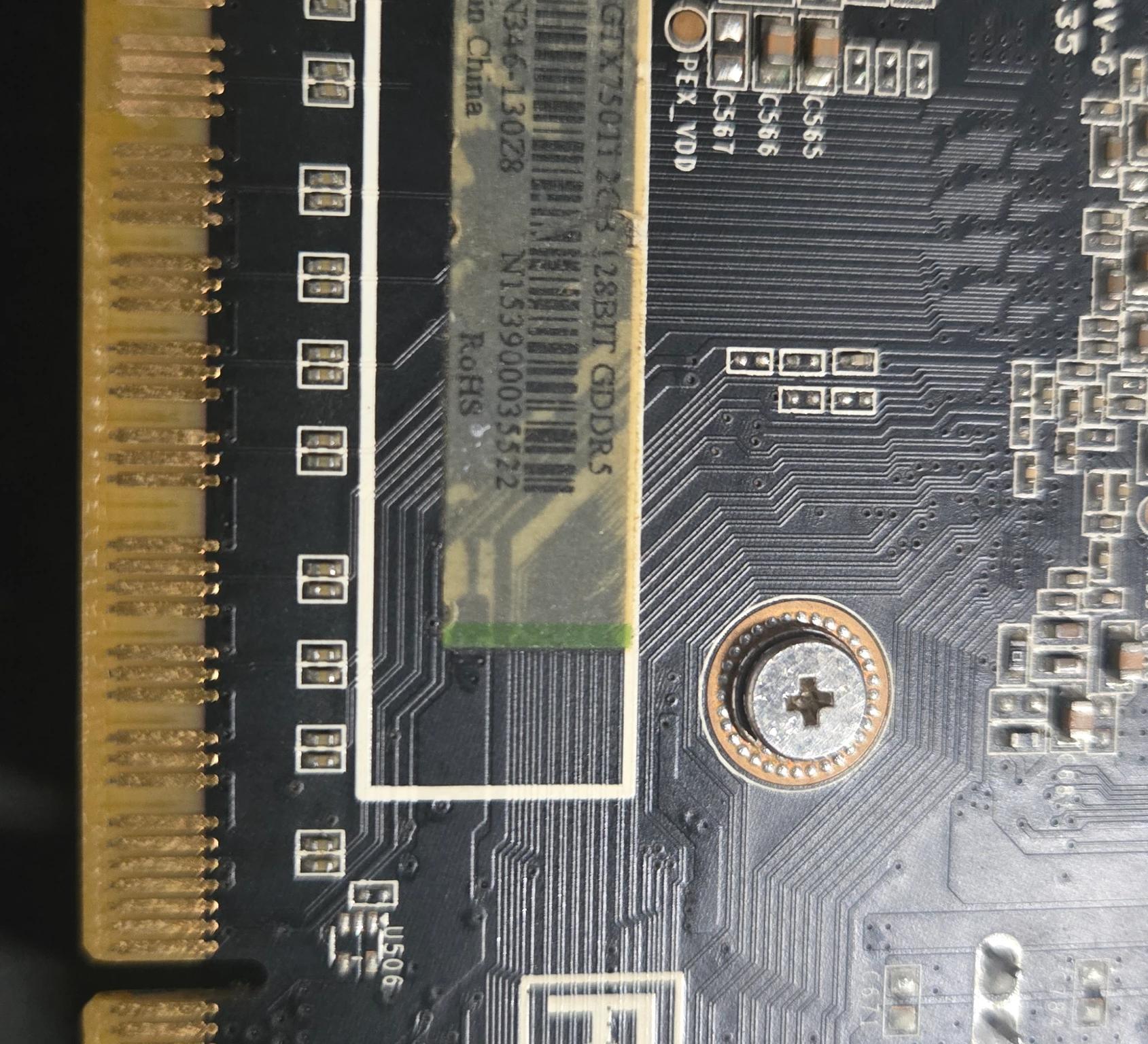 Zotac GTX 750 Ti 2 gig