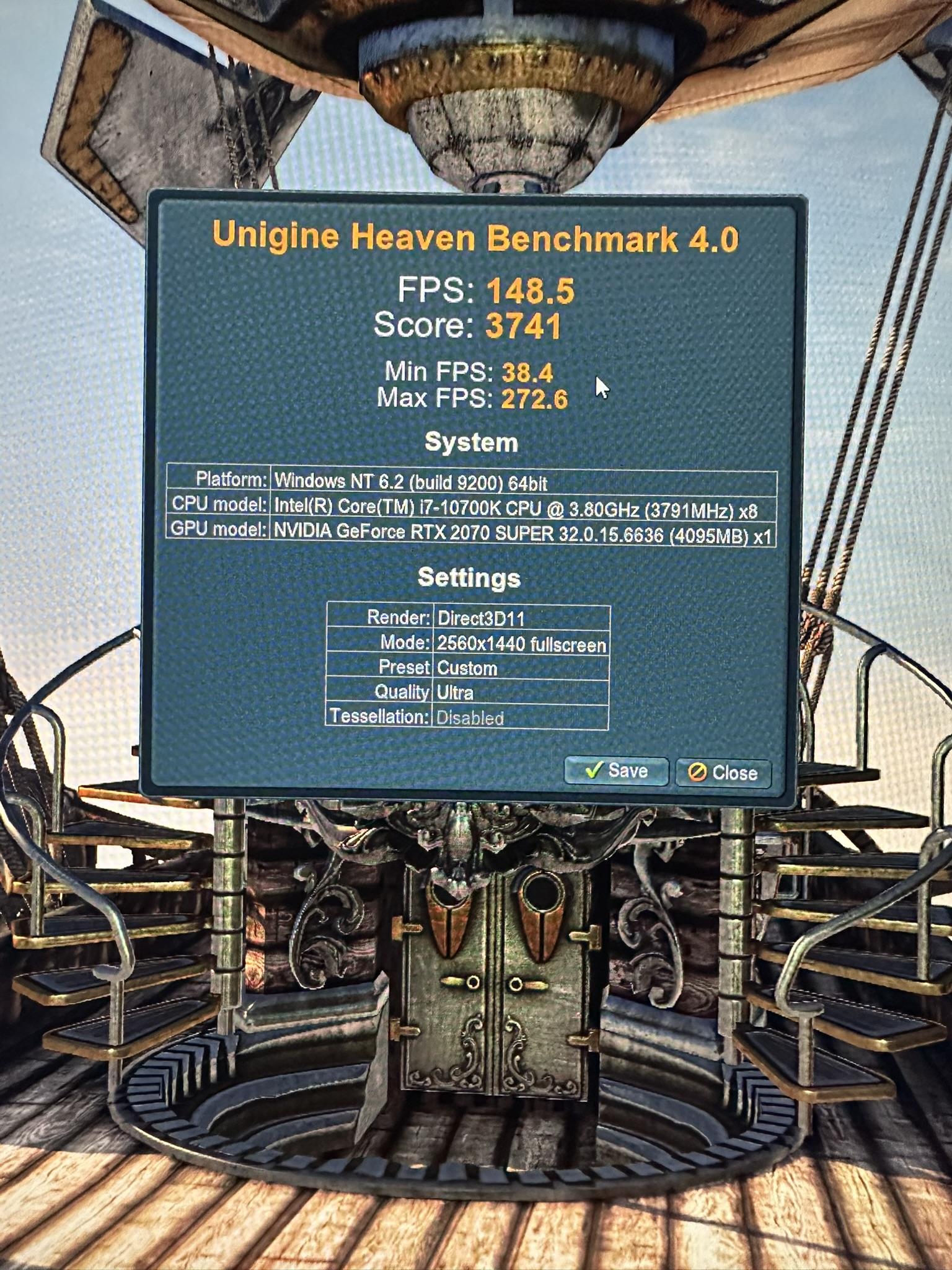 Gaming PC (i7-10700K / RTX 2070 Super / 1 TB NVME / 32GB RAM)