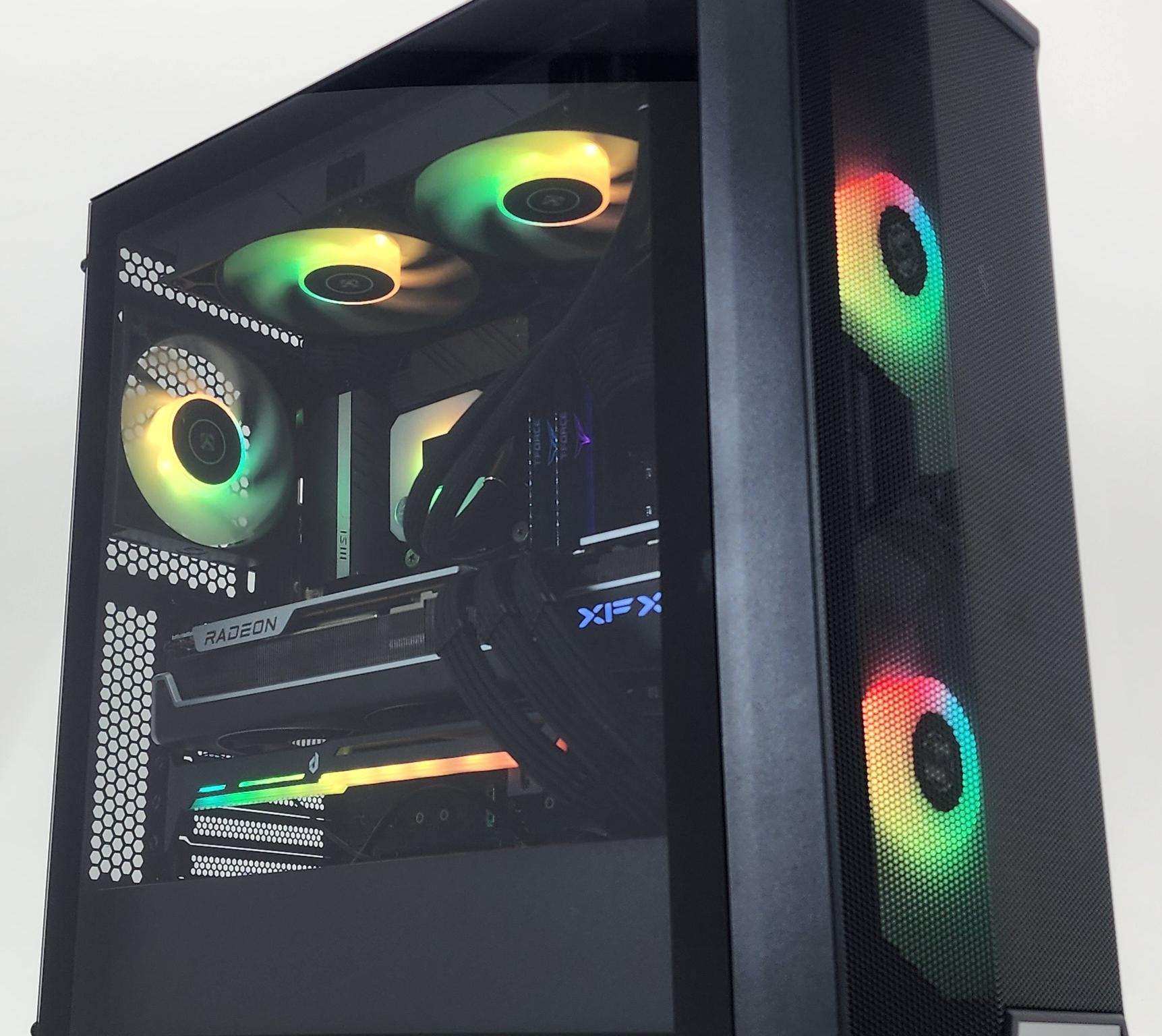 Gaming PC i9-14900K 32GB RAM 1TB SSD RX 7900 XTX 24GB Windows 11 Computer