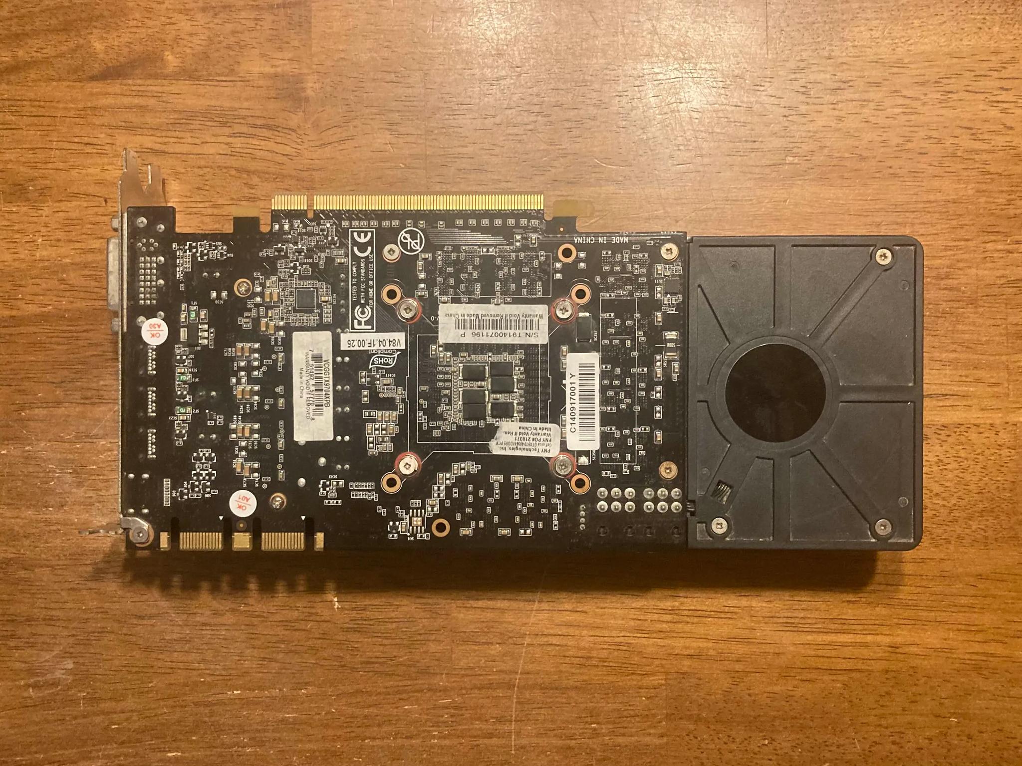 PNY GTX 970 XLR8 3.5GB Graphics Card