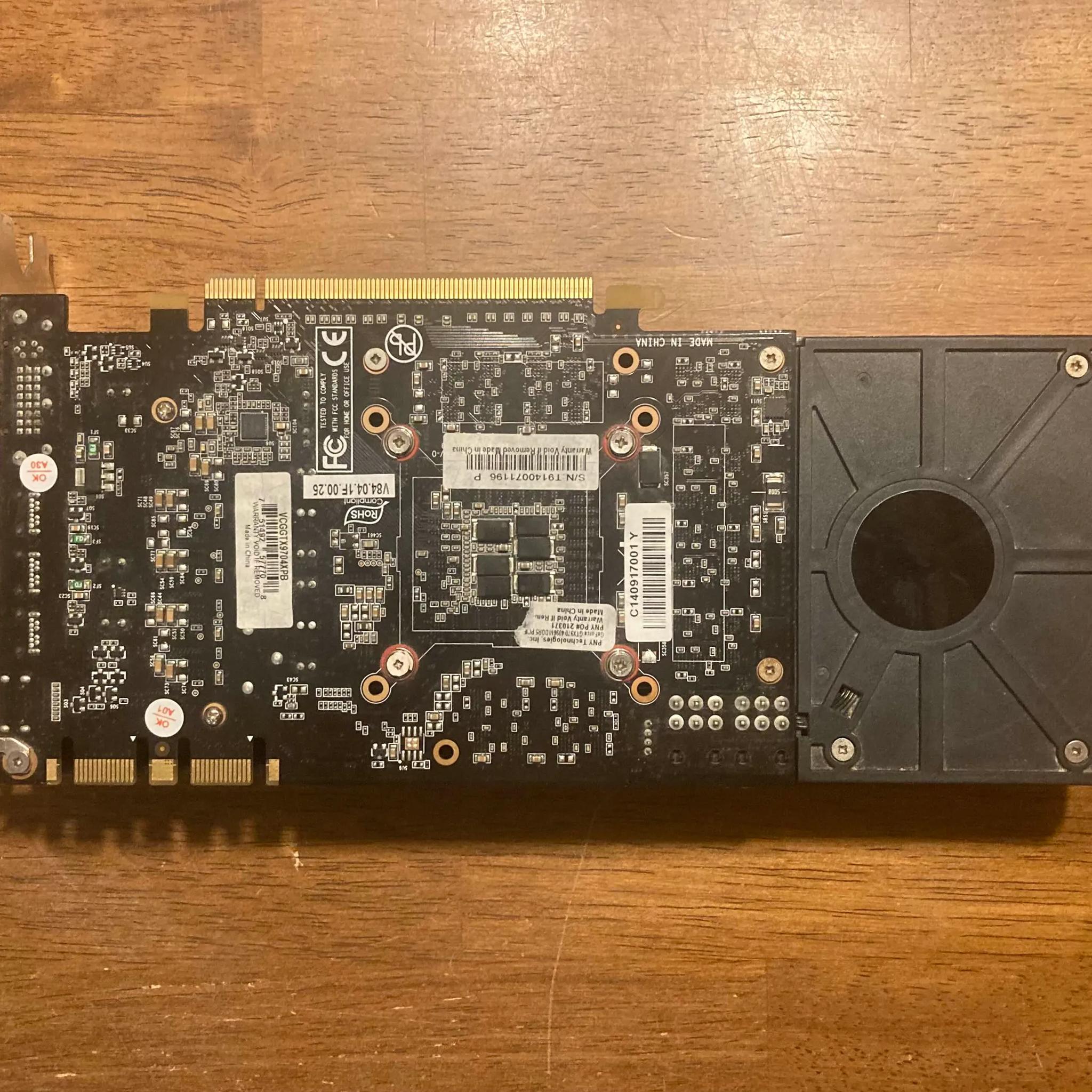 PNY GTX 970 XLR8 3.5GB Graphics Card