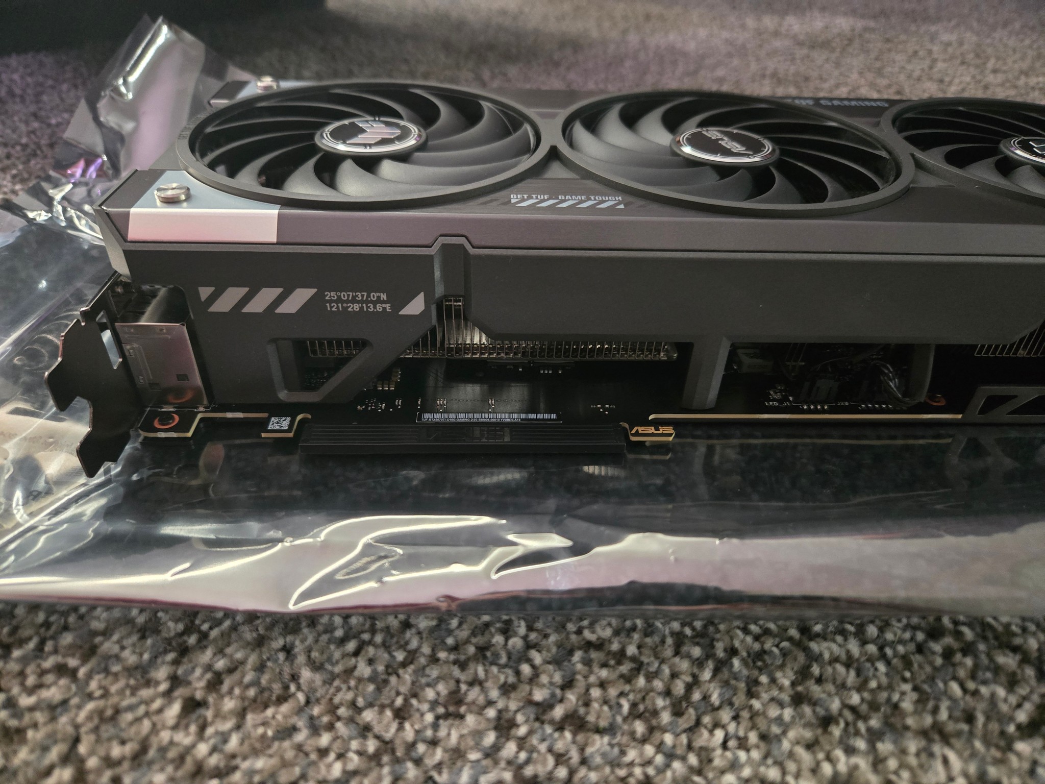 ASUS TUF NVIDIA GEFORCE RTX 5070 Ti OC Edition - Black