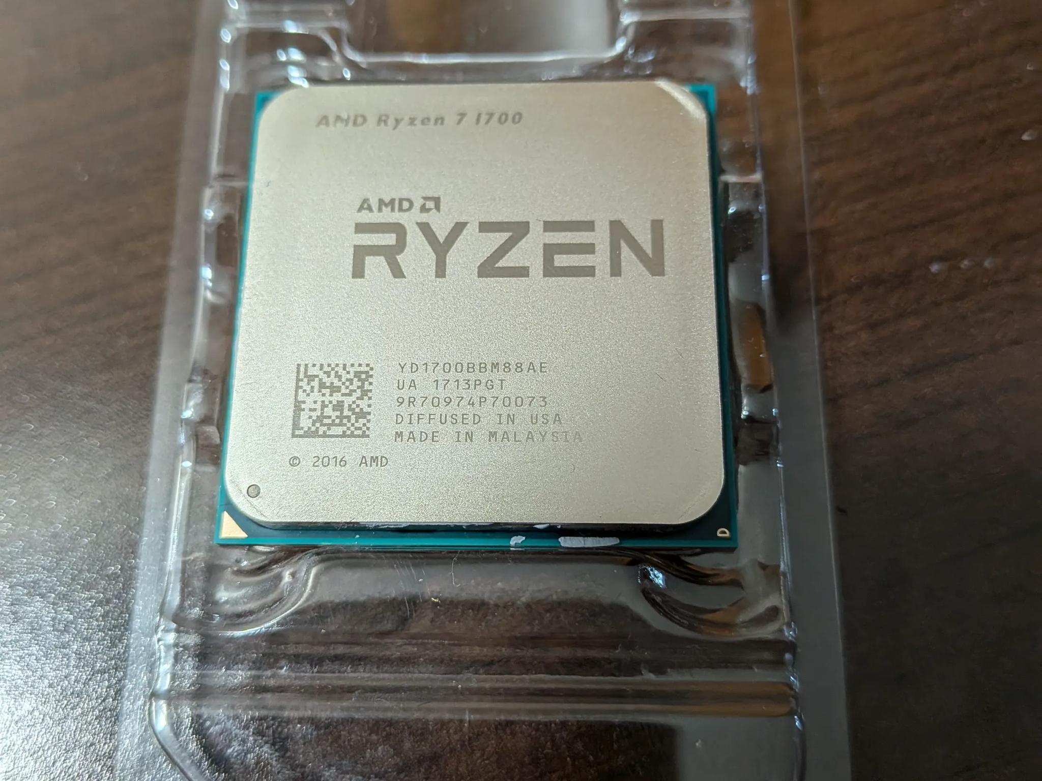 Ryzen 7 1700 CPU