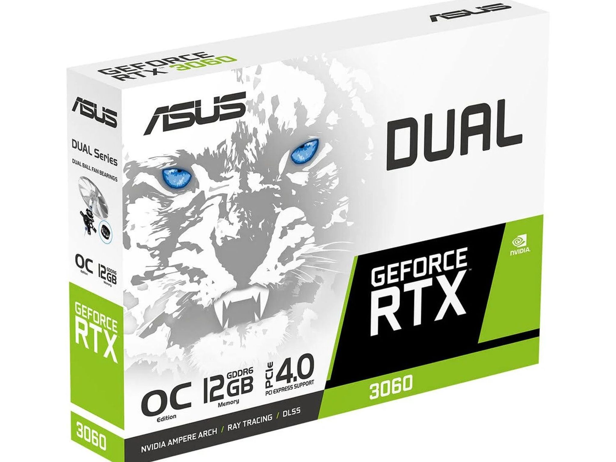 🆕 Asus Dual GeForce RTX 3060 V2 OC 12GB GDDR6 Graphics Card