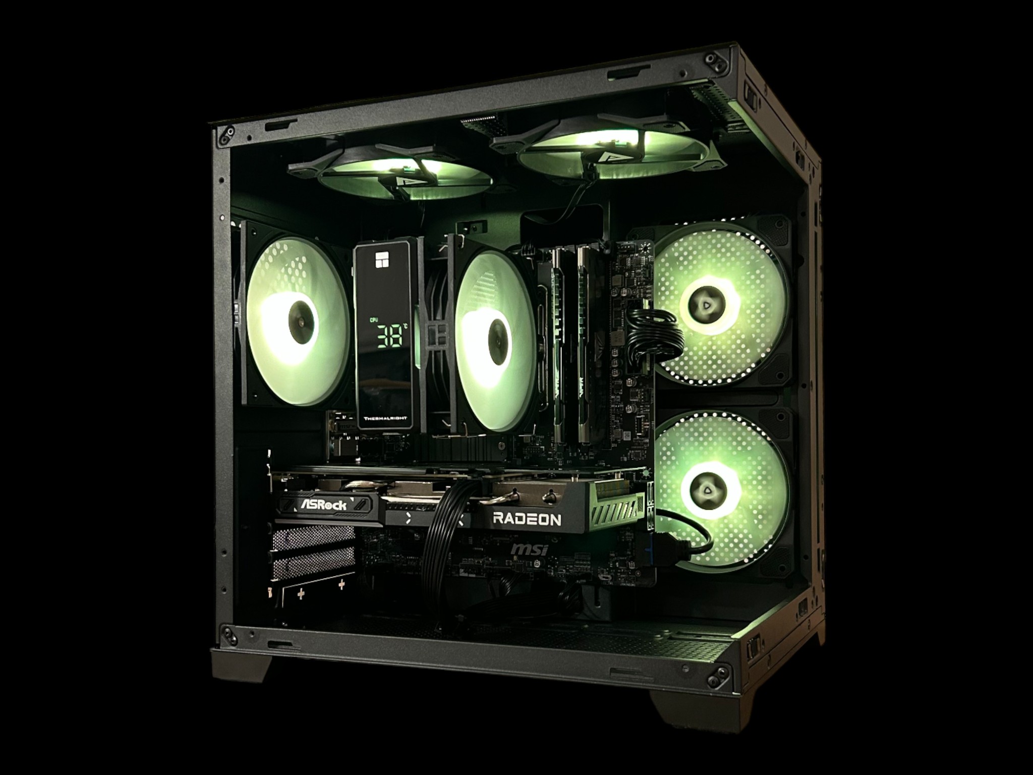 RX 9060XT 16GB | Ryzen 7 5700X | 16GB DDR4 | 1TB NVMe | The Mid-Range Beast RX