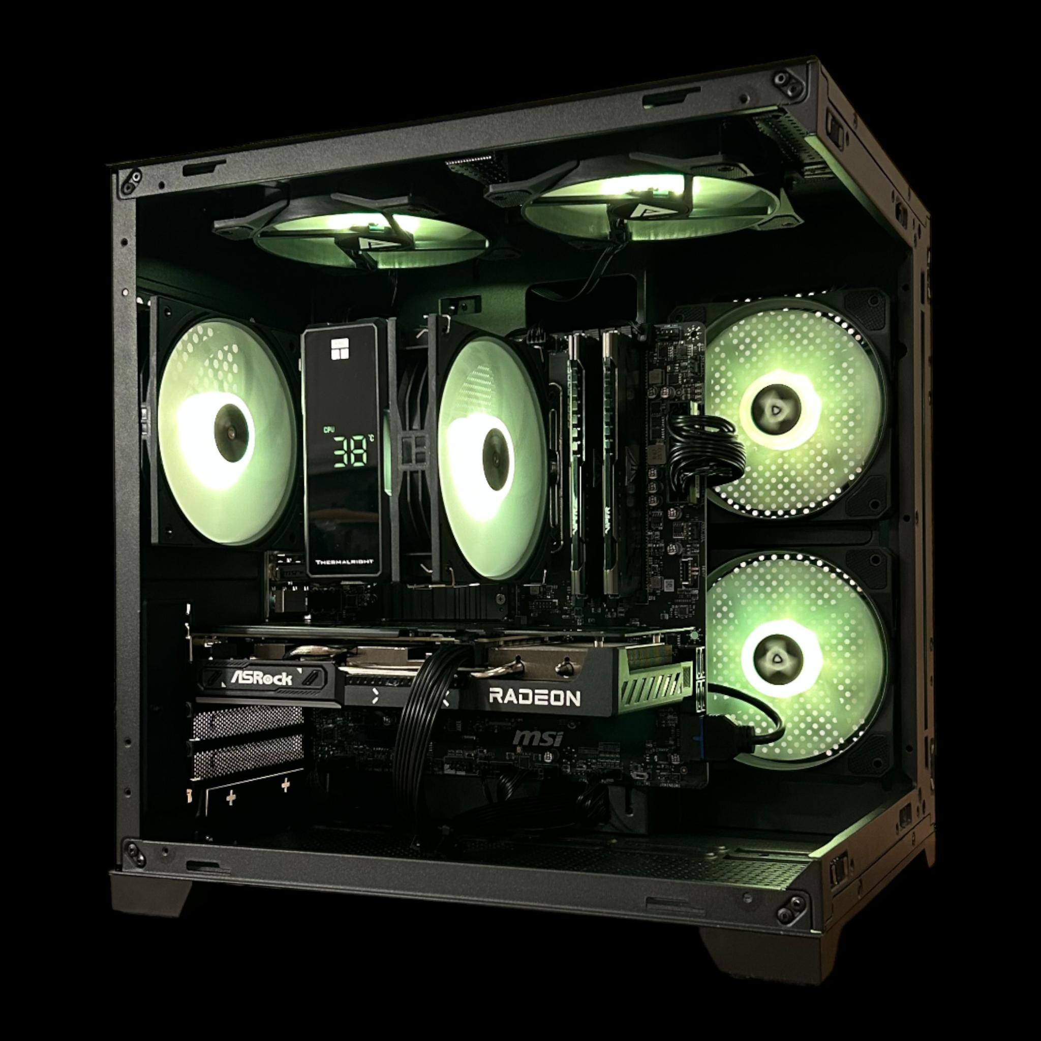 RX 9060XT 16GB | Ryzen 7 5700X | 16GB DDR4 | 1TB NVMe | The Mid-Range Beast RX