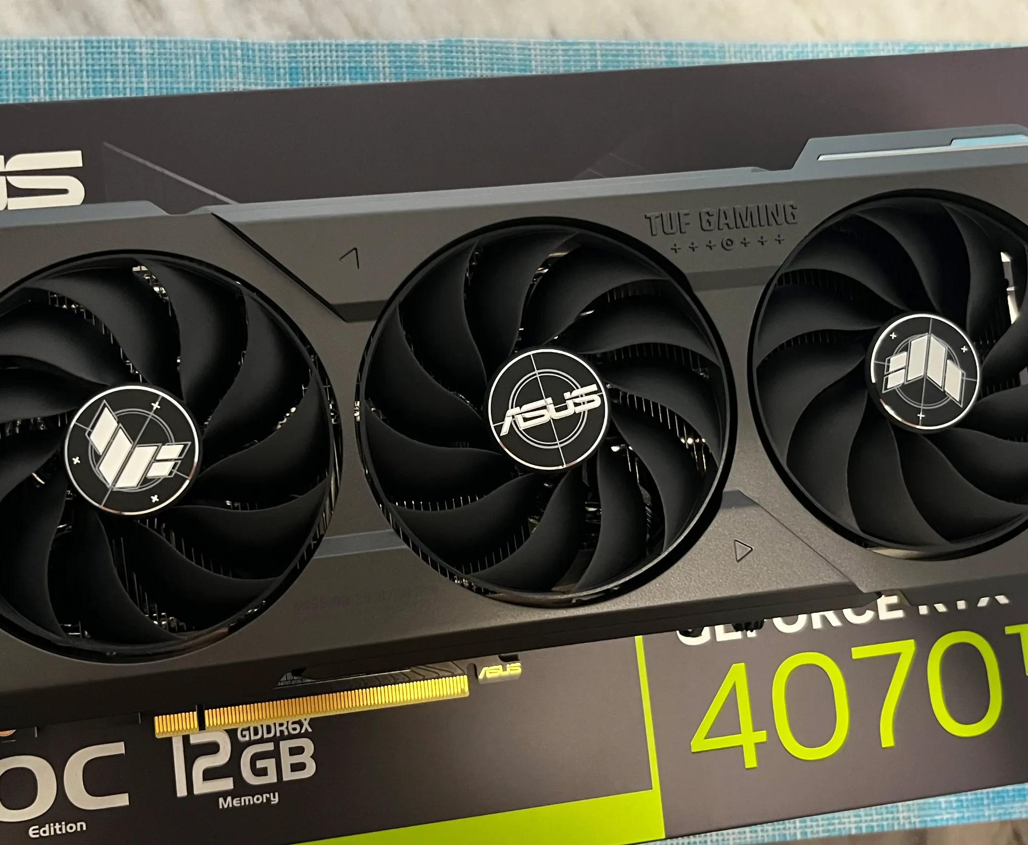 ASUS TUF Gaming NVIDIA GeForce RTX 4070 Ti OC Edition