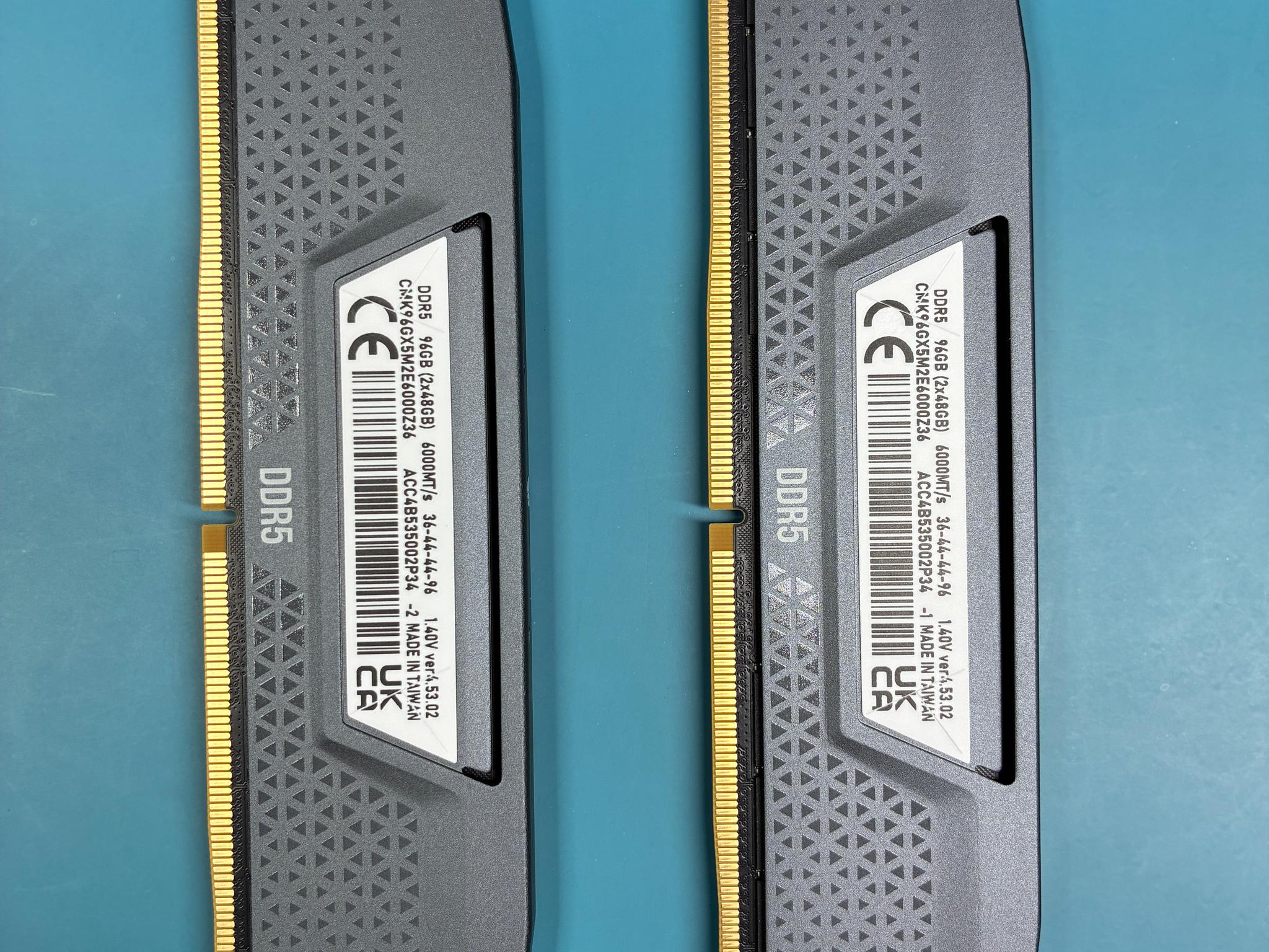 Corsair Vengeance DDR5 96GB kit (Memory)