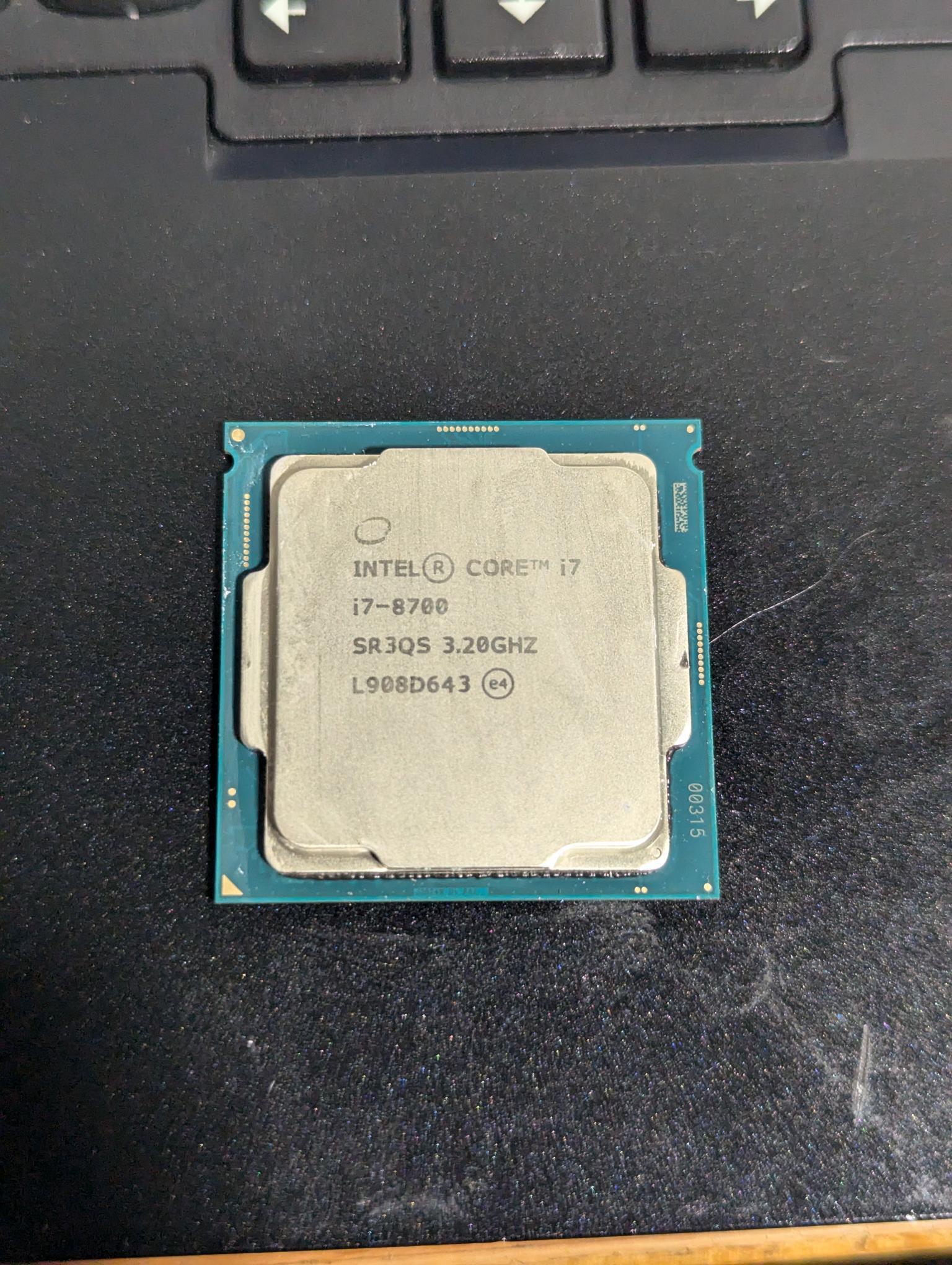 Intel Core i7-8700 SOCKET LGA 1151