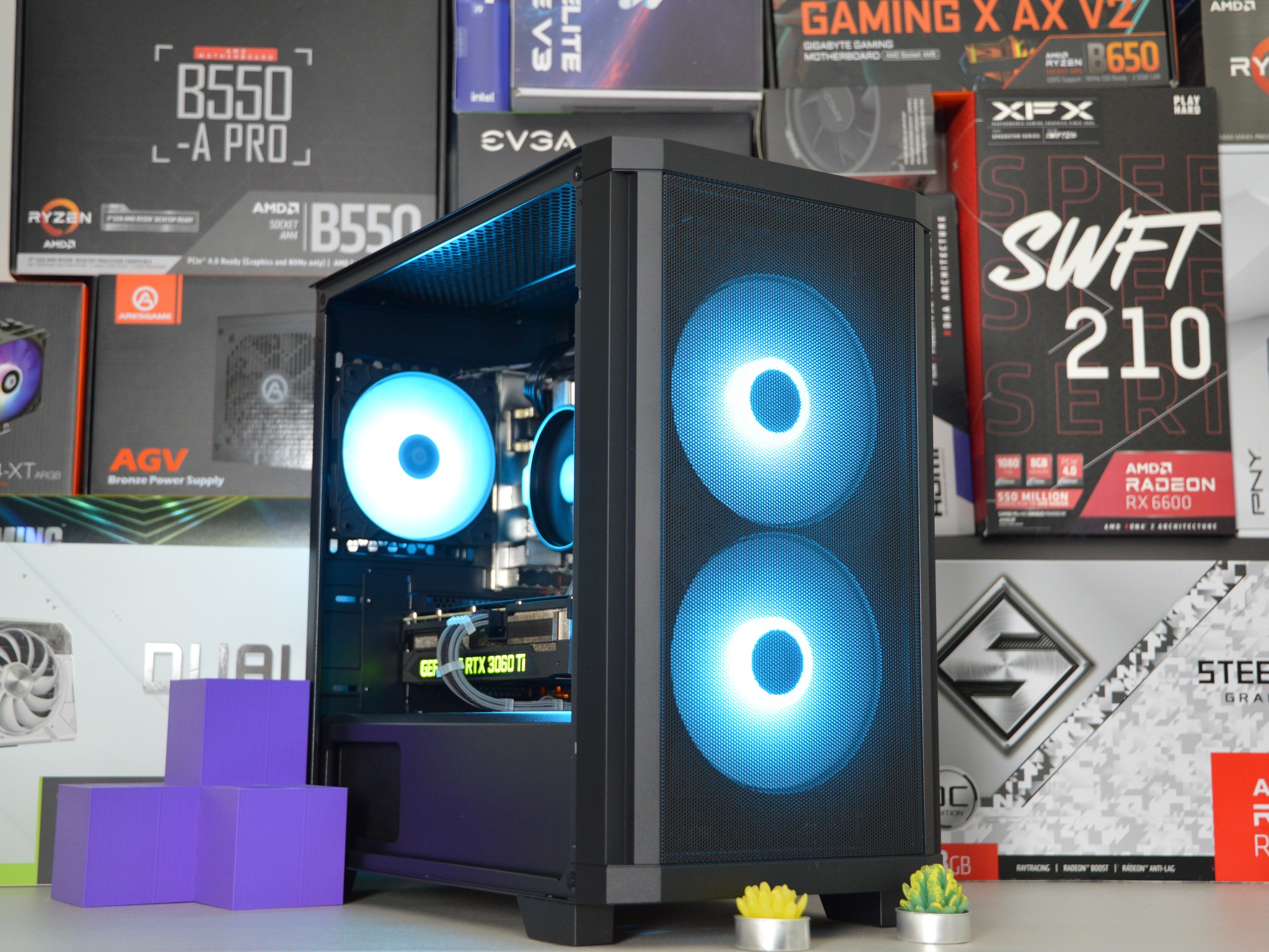 🐝🐝| RTX 3060 Ti 8GB | AMD RYZEN 5 5500 | 16GB DDR4 RAM | 1TB NVME SSD | Bee Sting 3.0 |