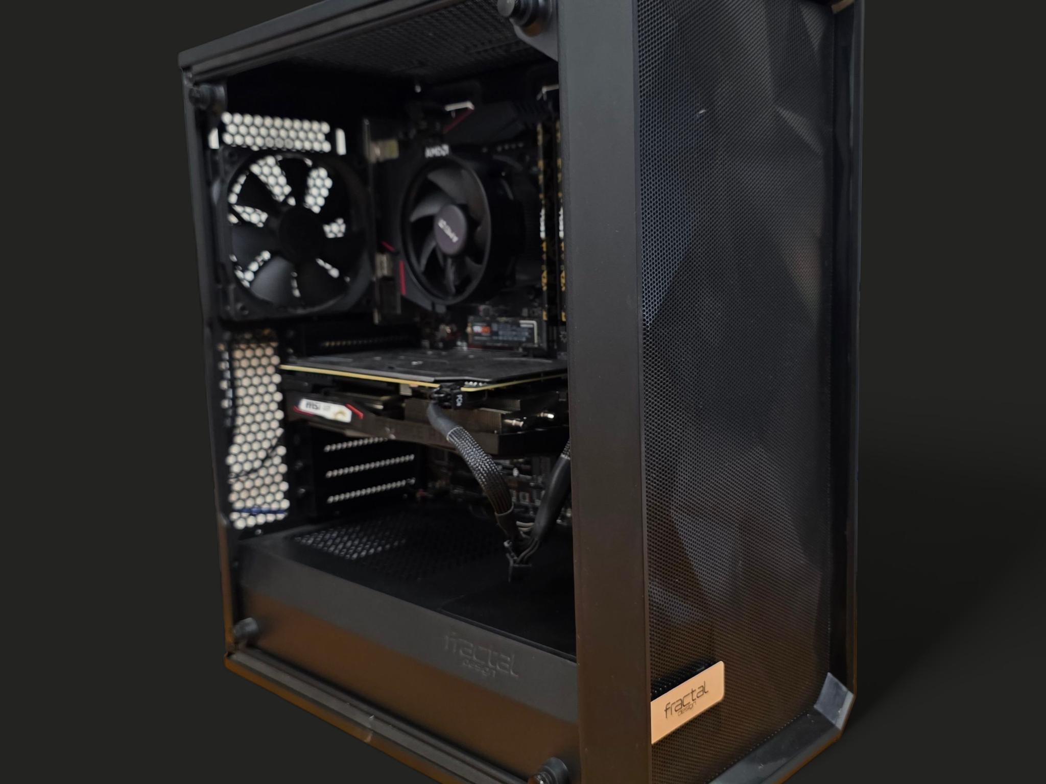 1080p Gaming PC Computer (RTX 2060, Ryzen 3600x, 16 GB DDR4 3200 MHZ)
