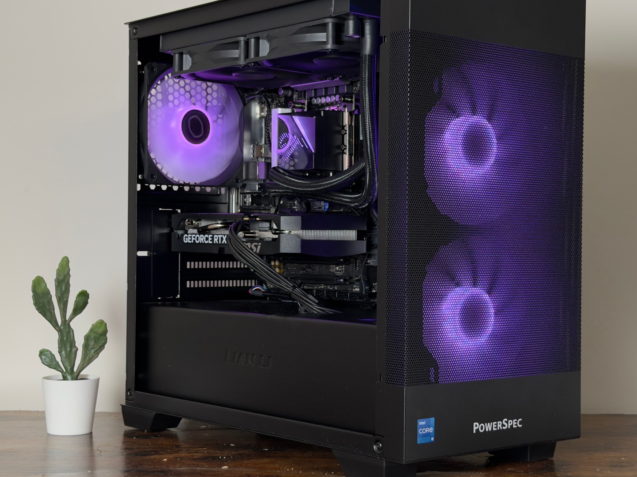 ⚫️ RTX 5060 | I5 14400F | 1TB SSD | 16gb DDR5 RAM | WATER COOLED GAMING PC ⚫️