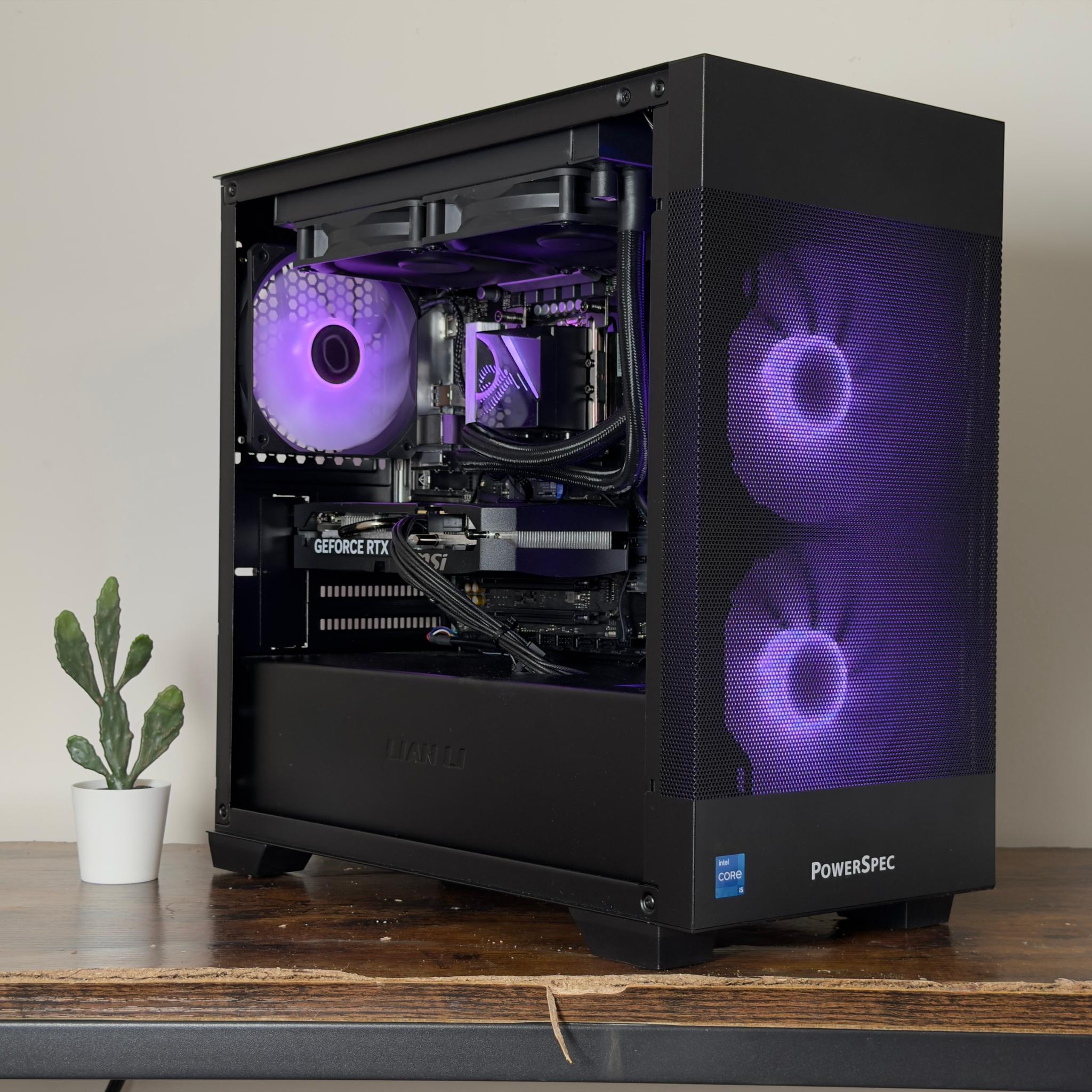 ⚫️ RTX 5060 | I5 14400F | 1TB SSD | 16gb DDR5 RAM | WATER COOLED GAMING PC ⚫️
