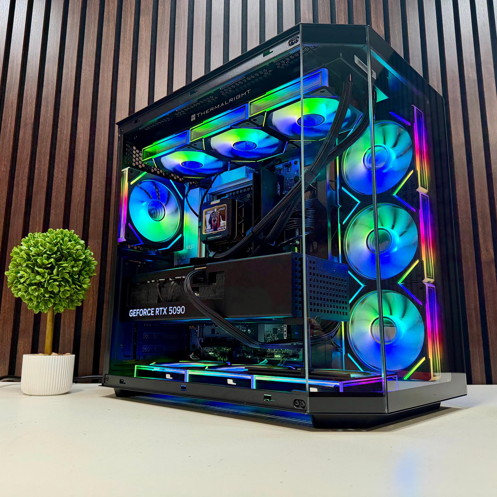 RTX 5090 | Ryzen 9850X3D | 32 DDR5 | 2TB M.2 | 1000 Watt Gold PSU | ARGB Fans