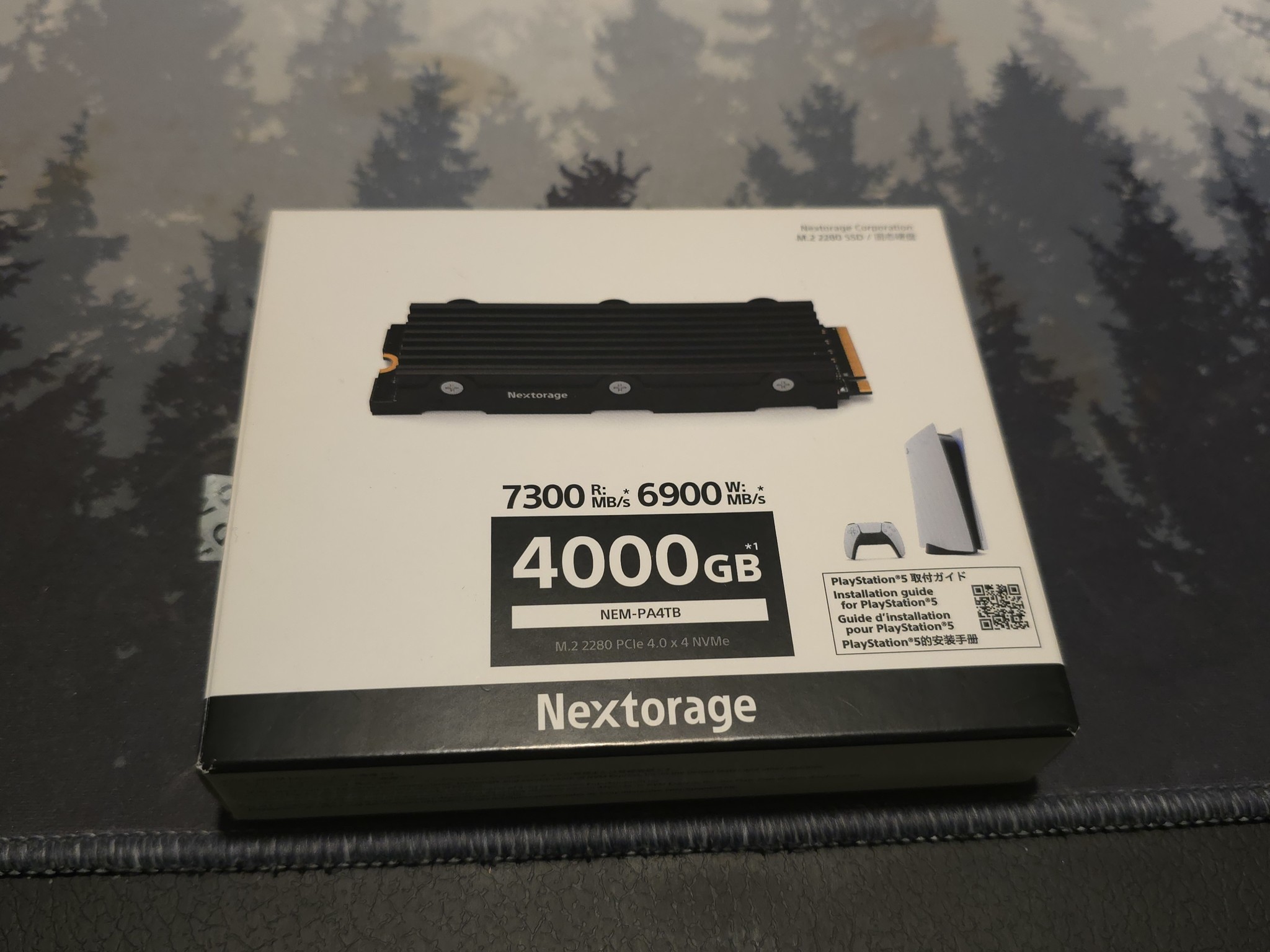 Nextorage Japan Internal SSD 4TB for PS5 and PC with Heatsink