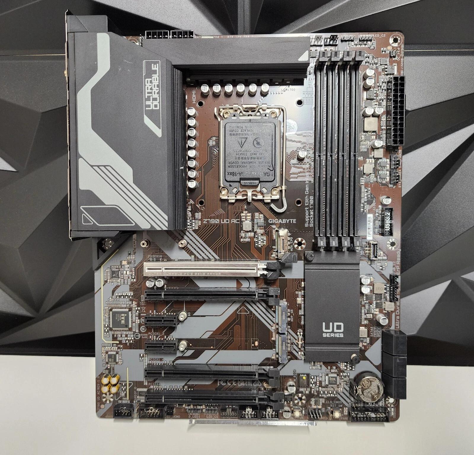 UPDATED BIOS GIGABYTE Z790 UD AC WIFI DDR5 ATX MOTHERBOARD