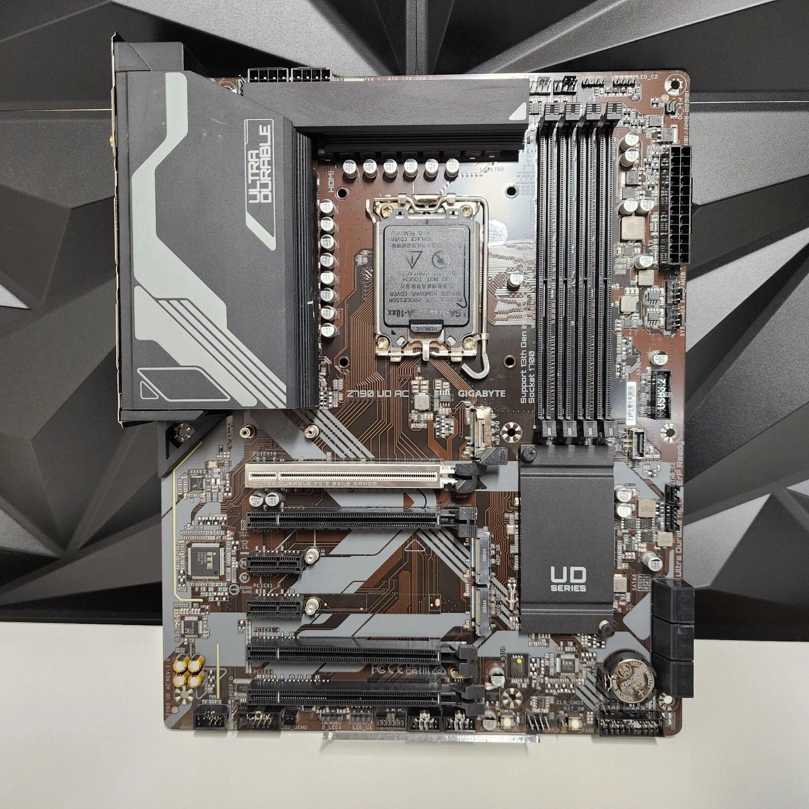 UPDATED BIOS GIGABYTE Z790 UD AC WIFI DDR5 ATX MOTHERBOARD