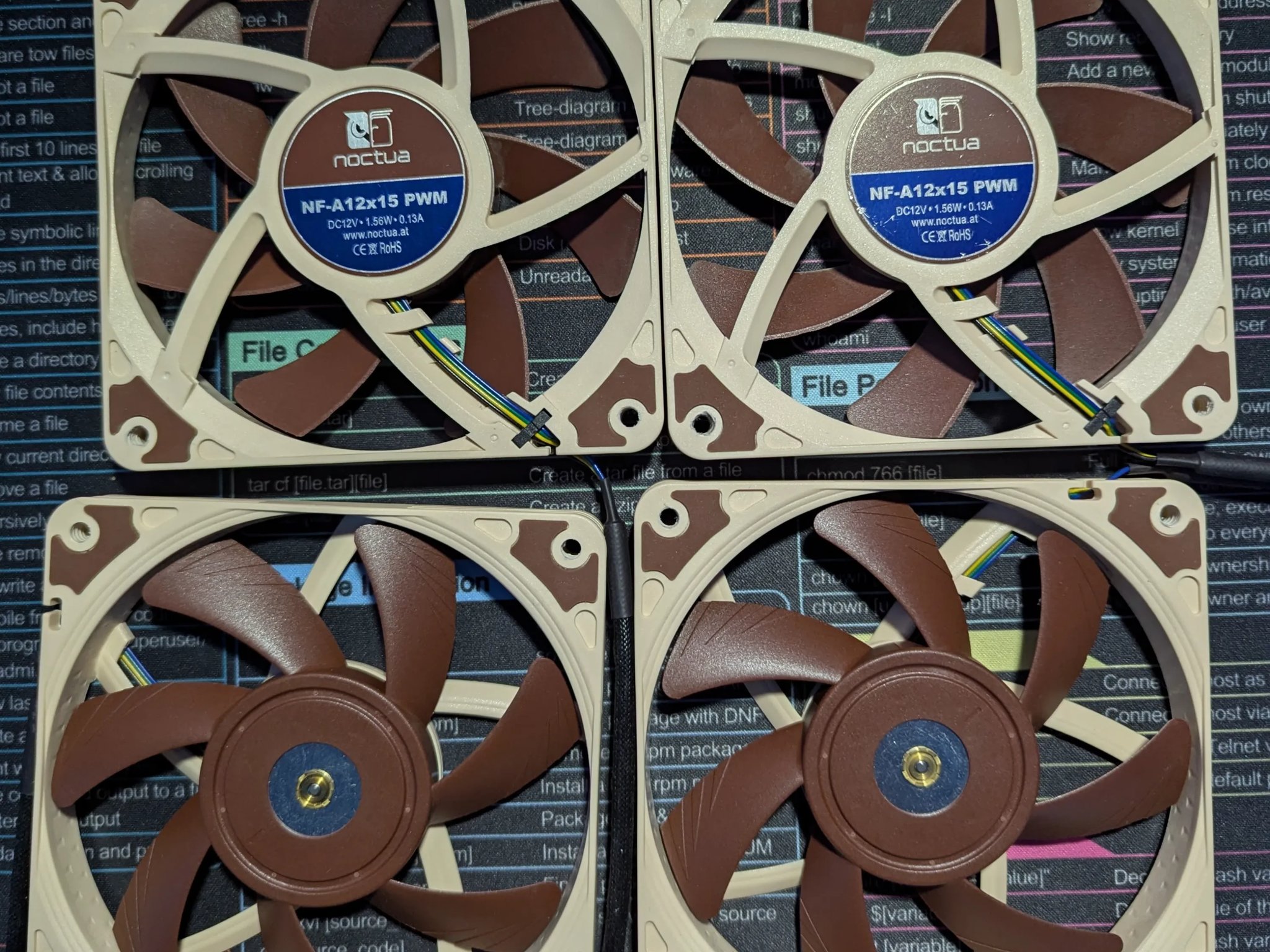 Noctua NF-A12x15 PWM, Premium Quiet Slim Fan, 4-Pin (120x15mm, Brown)