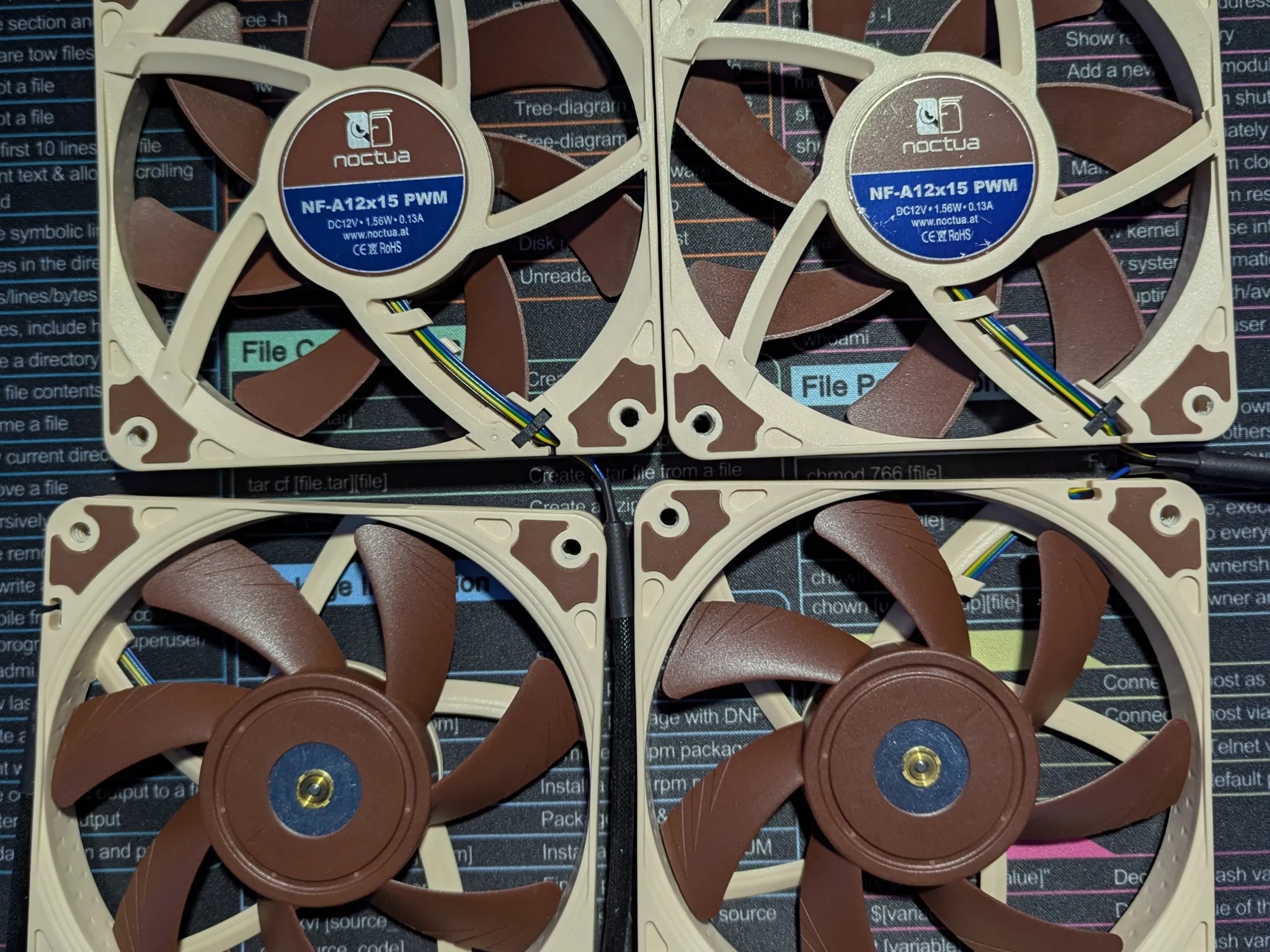 Noctua NF-A12x15 PWM, Premium Quiet Slim Fan, 4-Pin (120x15mm, Brown)