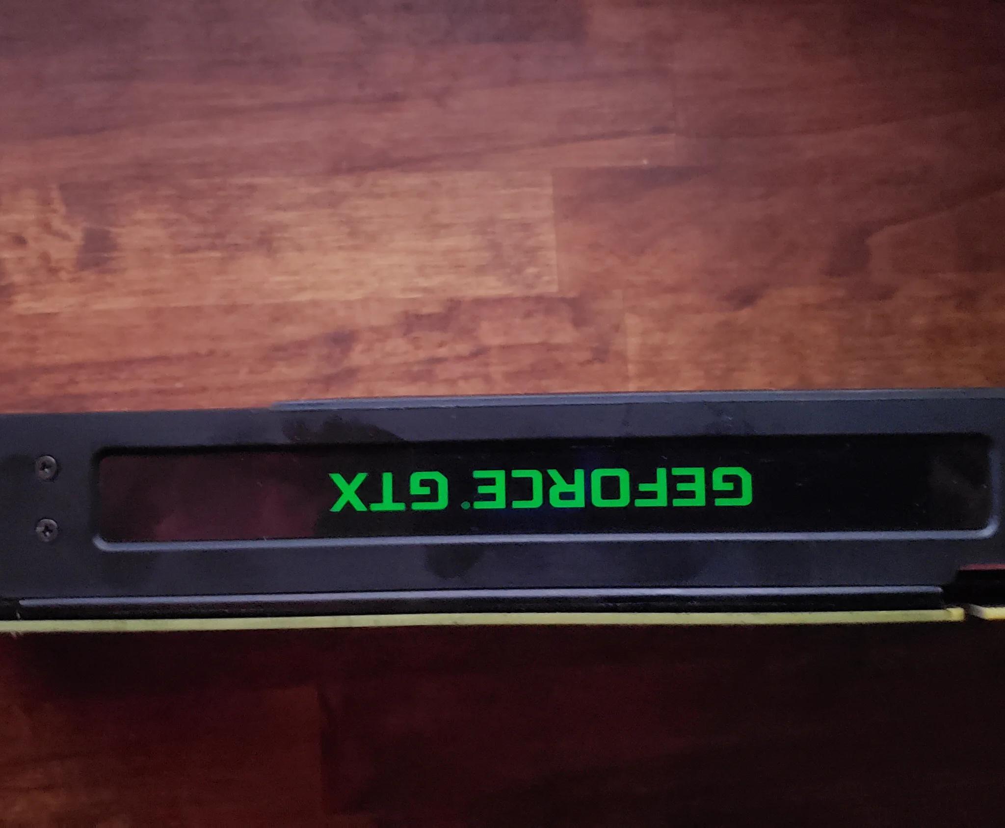 PNY GTX 1070 graphics card with 8gb memory