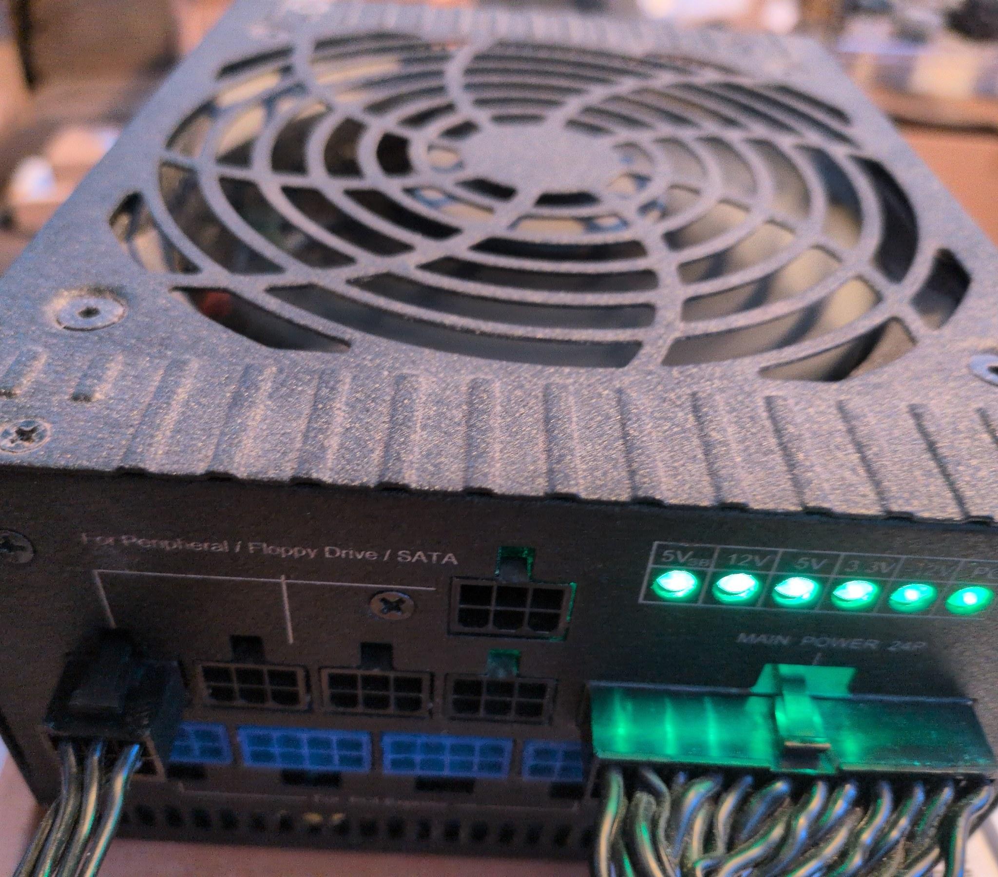 Rosewill Quark 1000W Platinum Modular PSU - Tested Working - Unit 2
