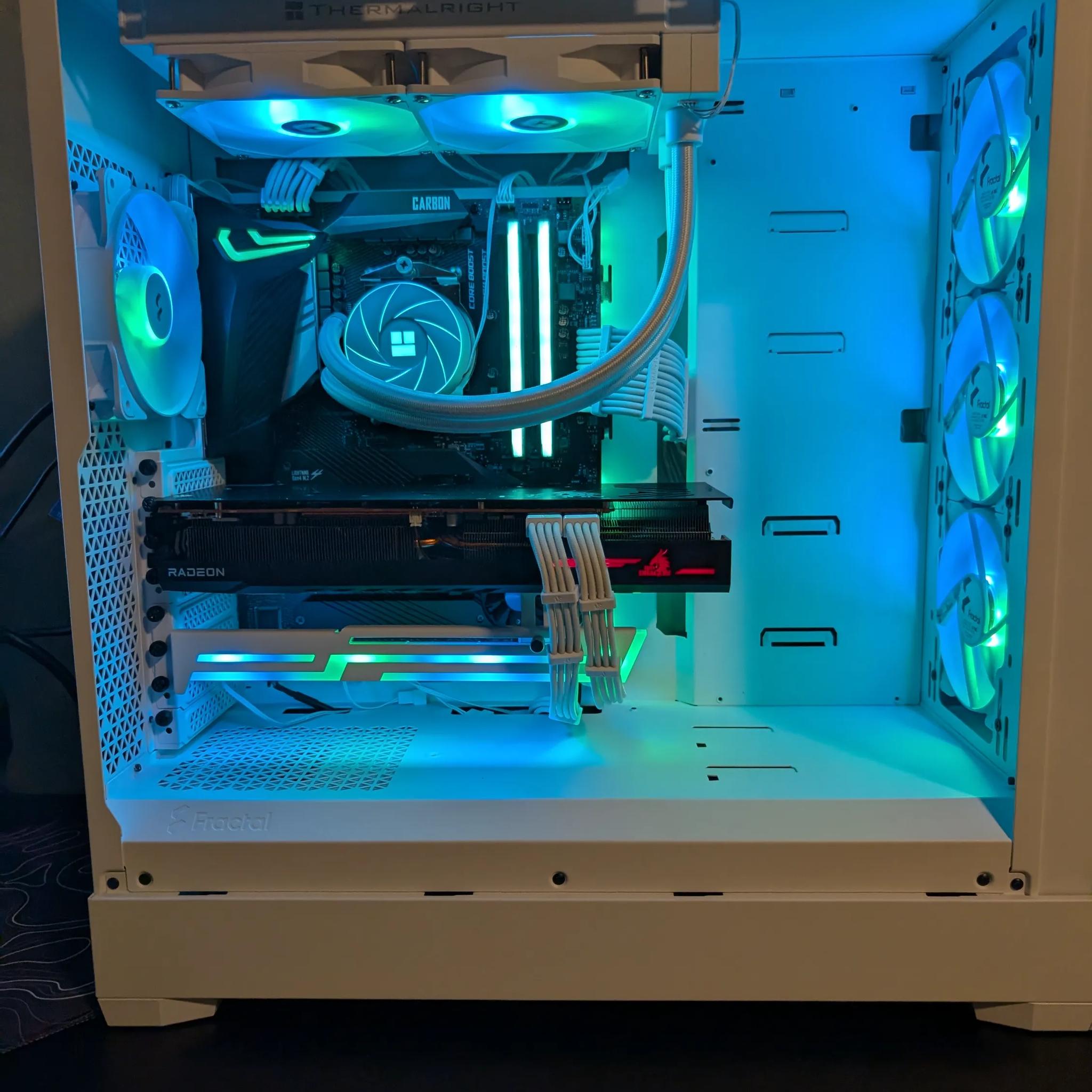 Powerful x3D Gaming PC - RX 6800xt | Ryzen 7 5700x3d | 32 GB DDR4 RAM | 1 TB NVME Liquid Cooled