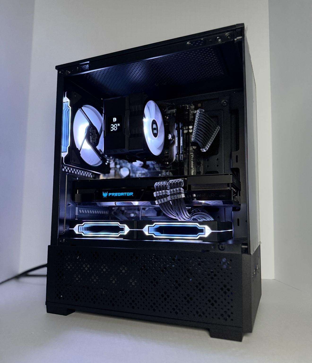 ▪️SHADOW CORE▪️ 1080p/1440p |  INTEL ARC A750 | RYZEN 5 3600 | 16GB DDR4 3200MHZ | 1TB M....