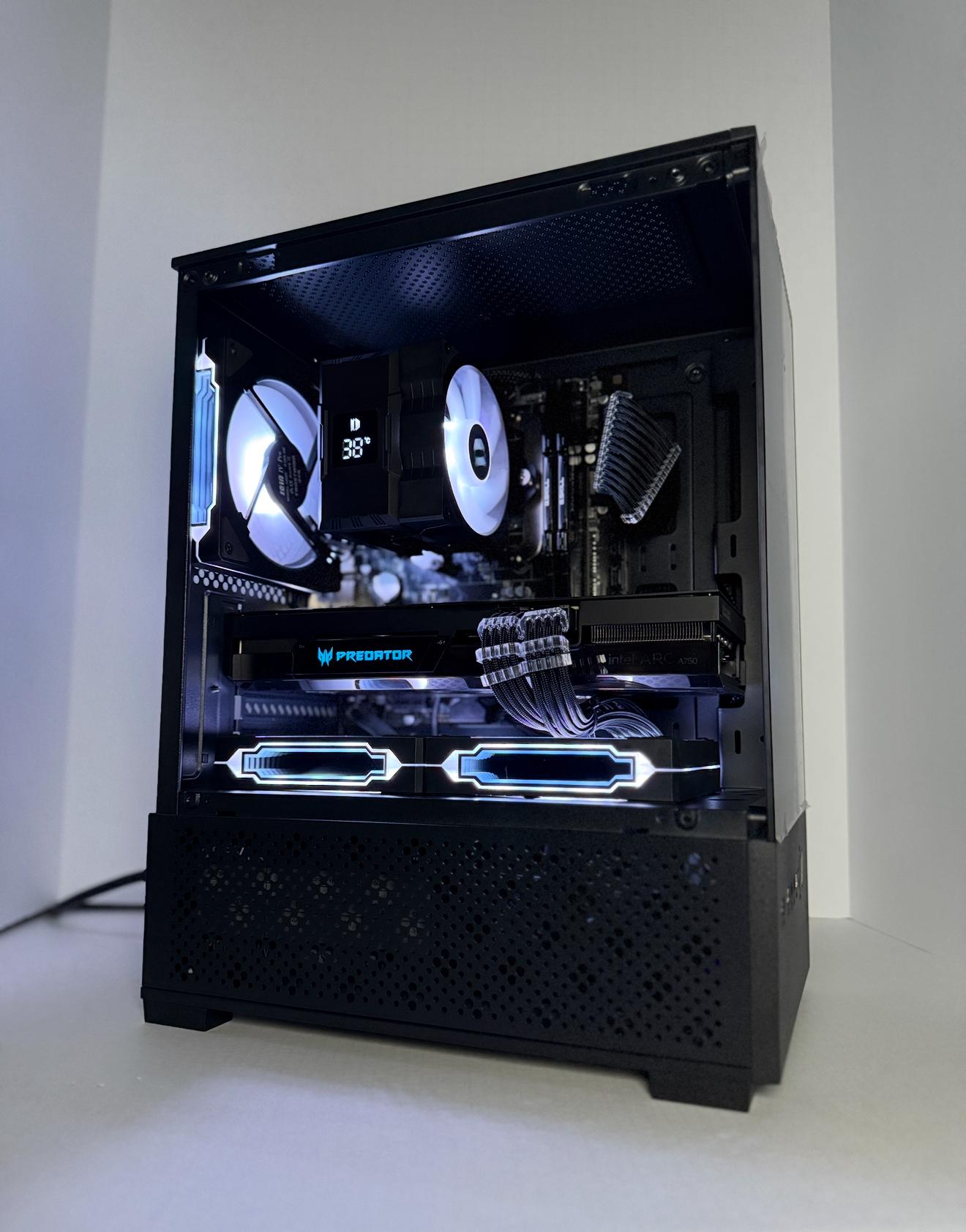 ▪️SHADOW CORE▪️ 1080p/1440p |  INTEL ARC A750 | RYZEN 5 3600 | 16GB DDR4 3200MHZ | 1TB M....