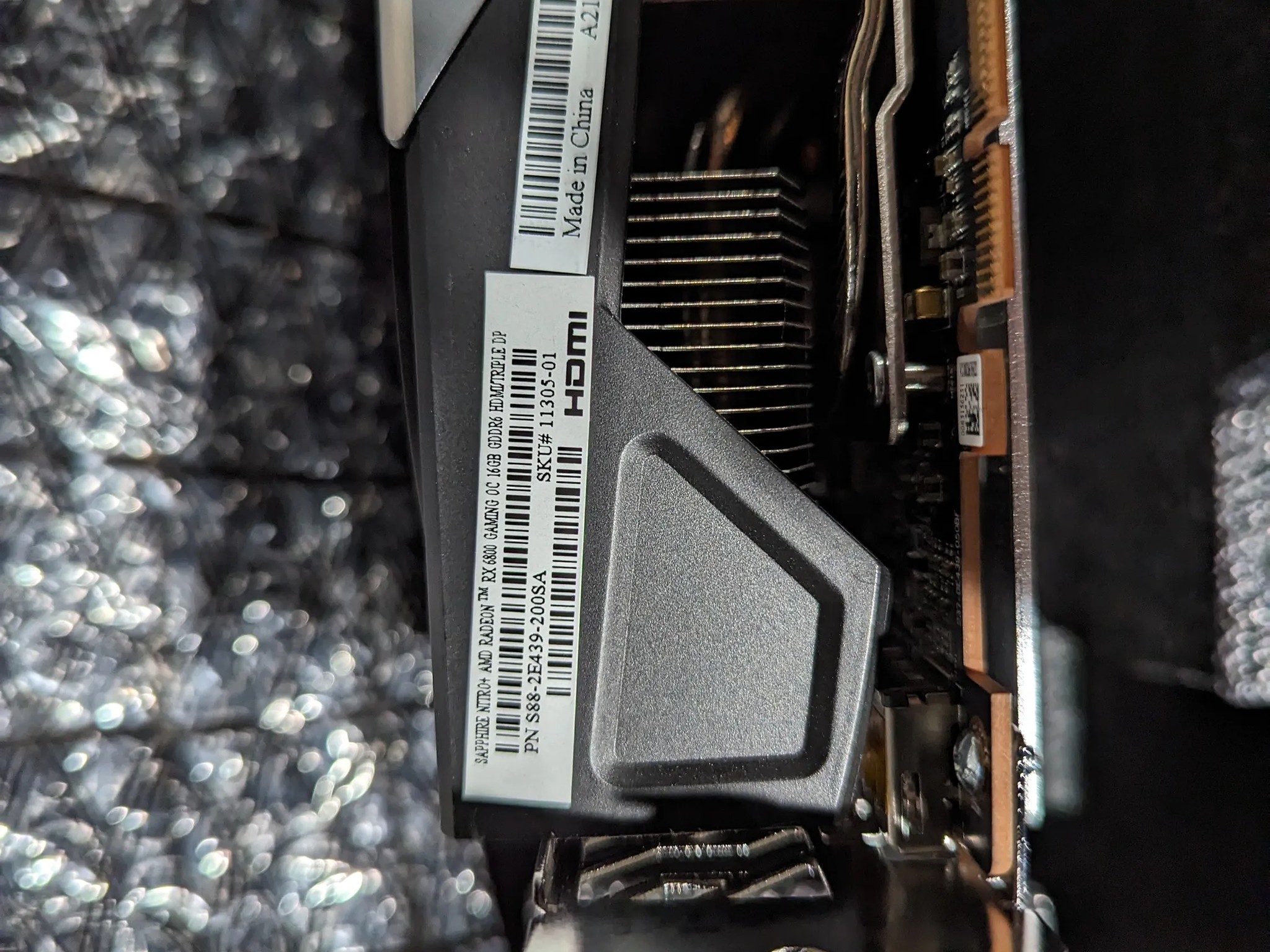 Sapphire RX6800 Nitro+ 16G GPU - LIKE NEW, ORIGINAL BOX