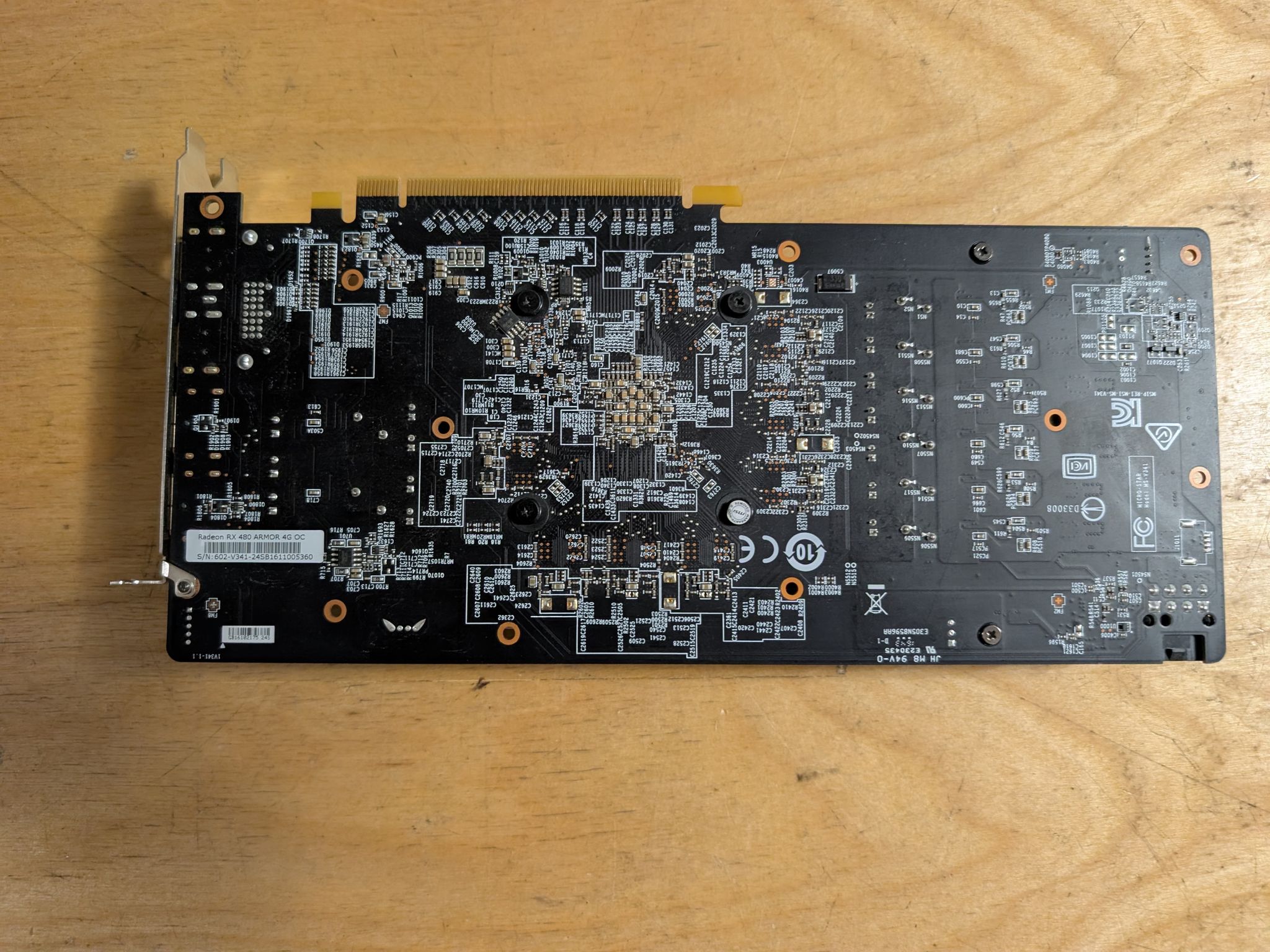 MSI Armor RX 480 4GB