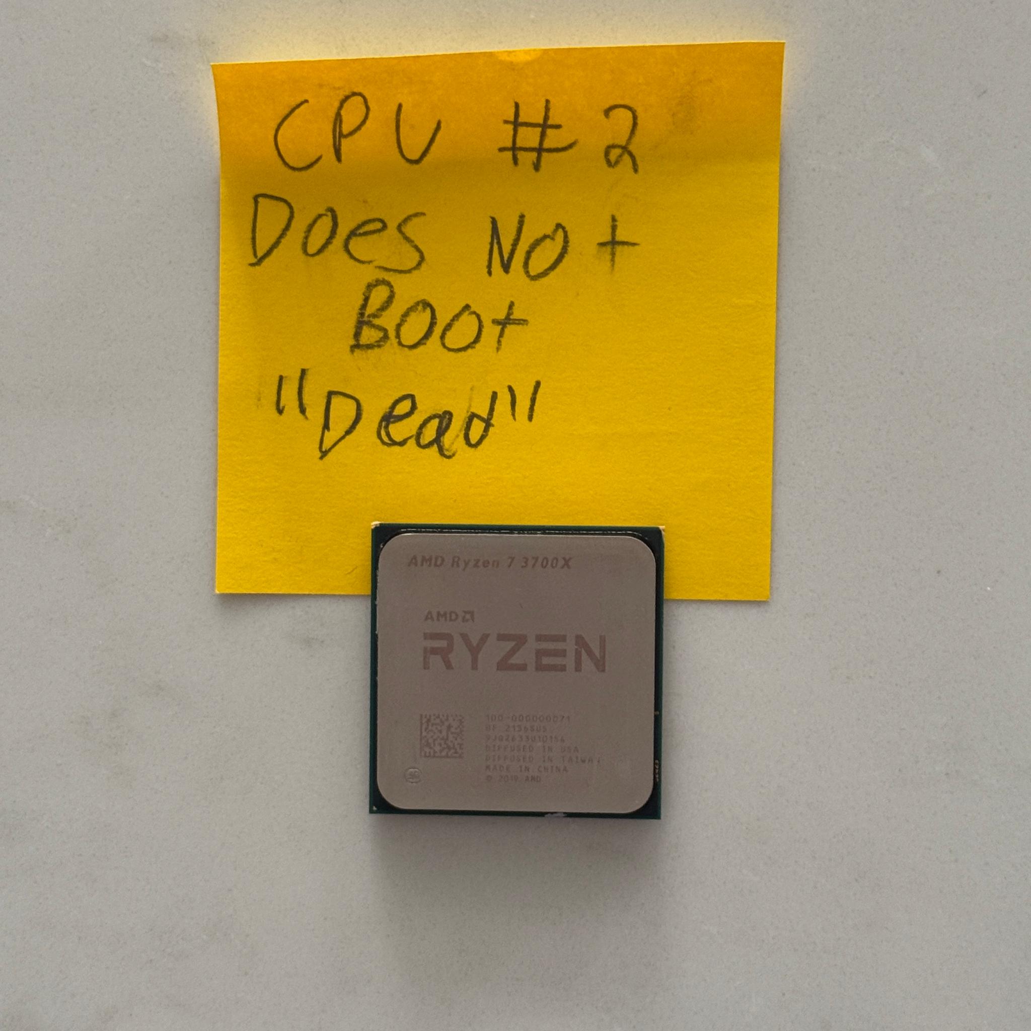 AMD Ryzen 7 3700x (Read description)