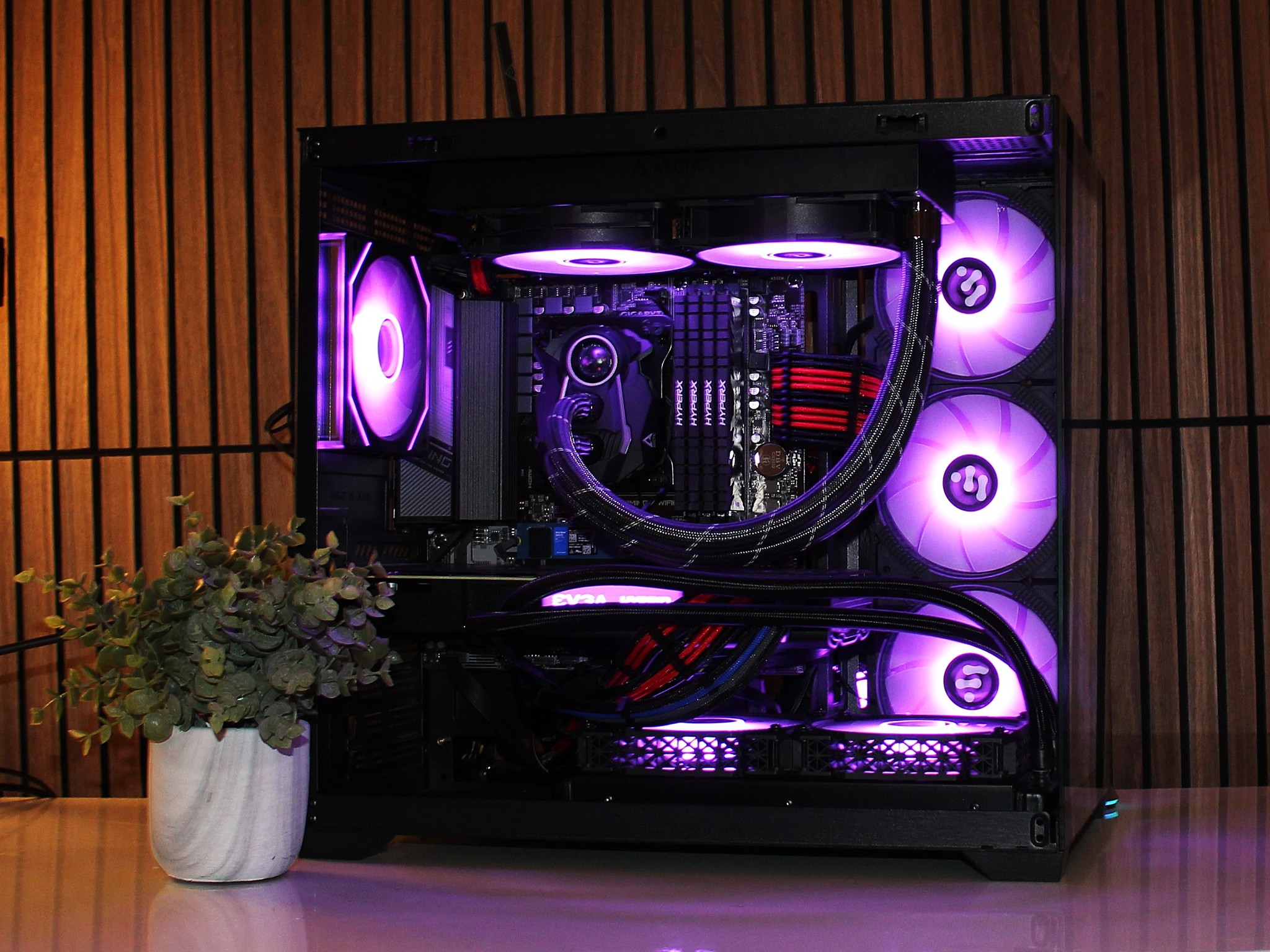 🖥️RTX 3080 Liquid cooled EVGA🖥️ |Gaming PC | Ryzen 7 5800X | 32GB RAM | 1TB SSD | WIN11 | WiFi/BT