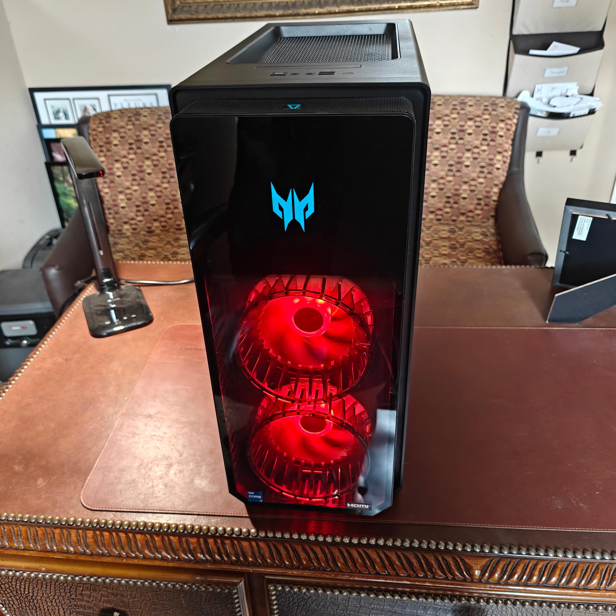 Acer Predator PO5‑640 — i7‑12700 • RTX 3080 • 32GB DDR5 • 2TB SSD